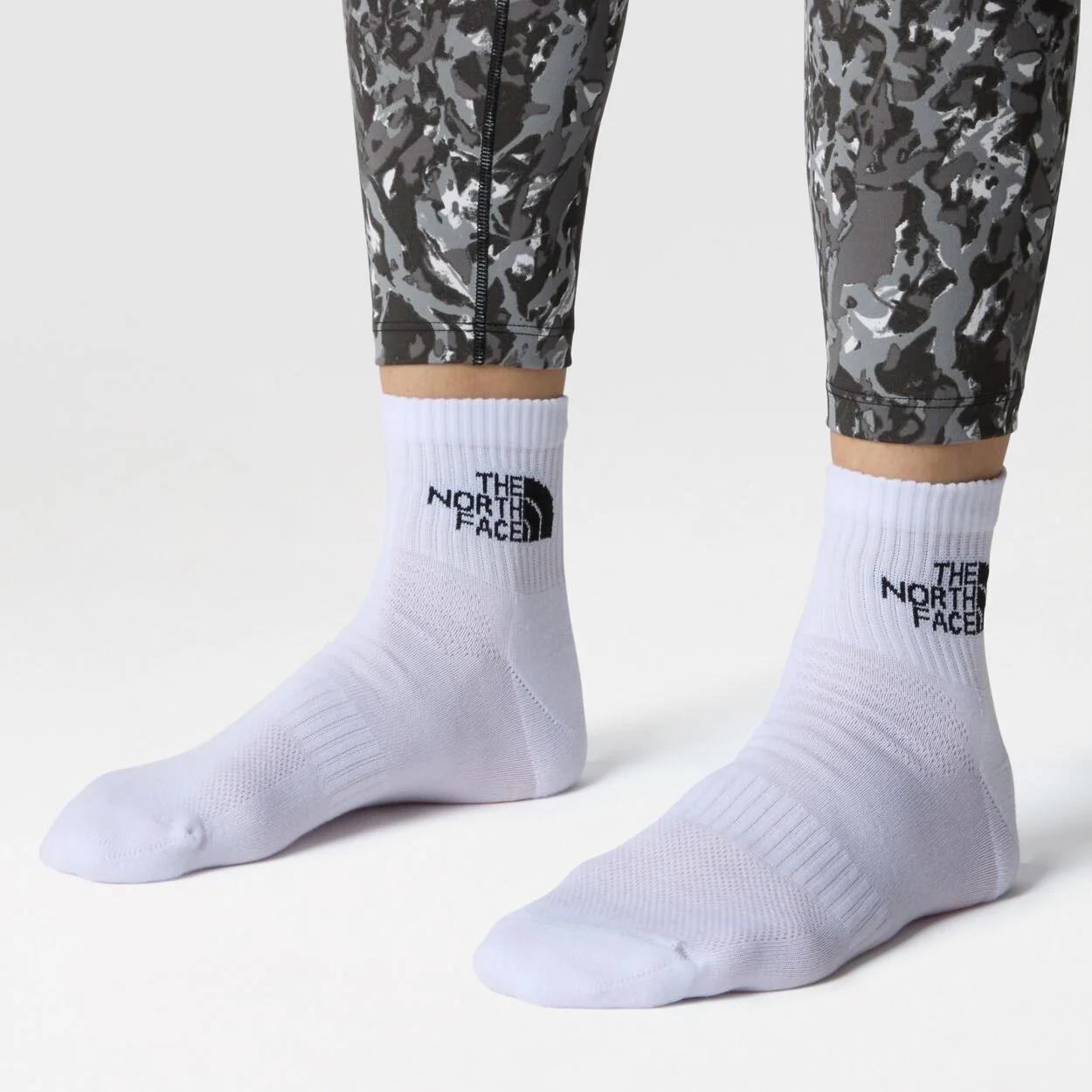 MULTI SPORT CUSH QUARTER SOCK 3P - SIYAH