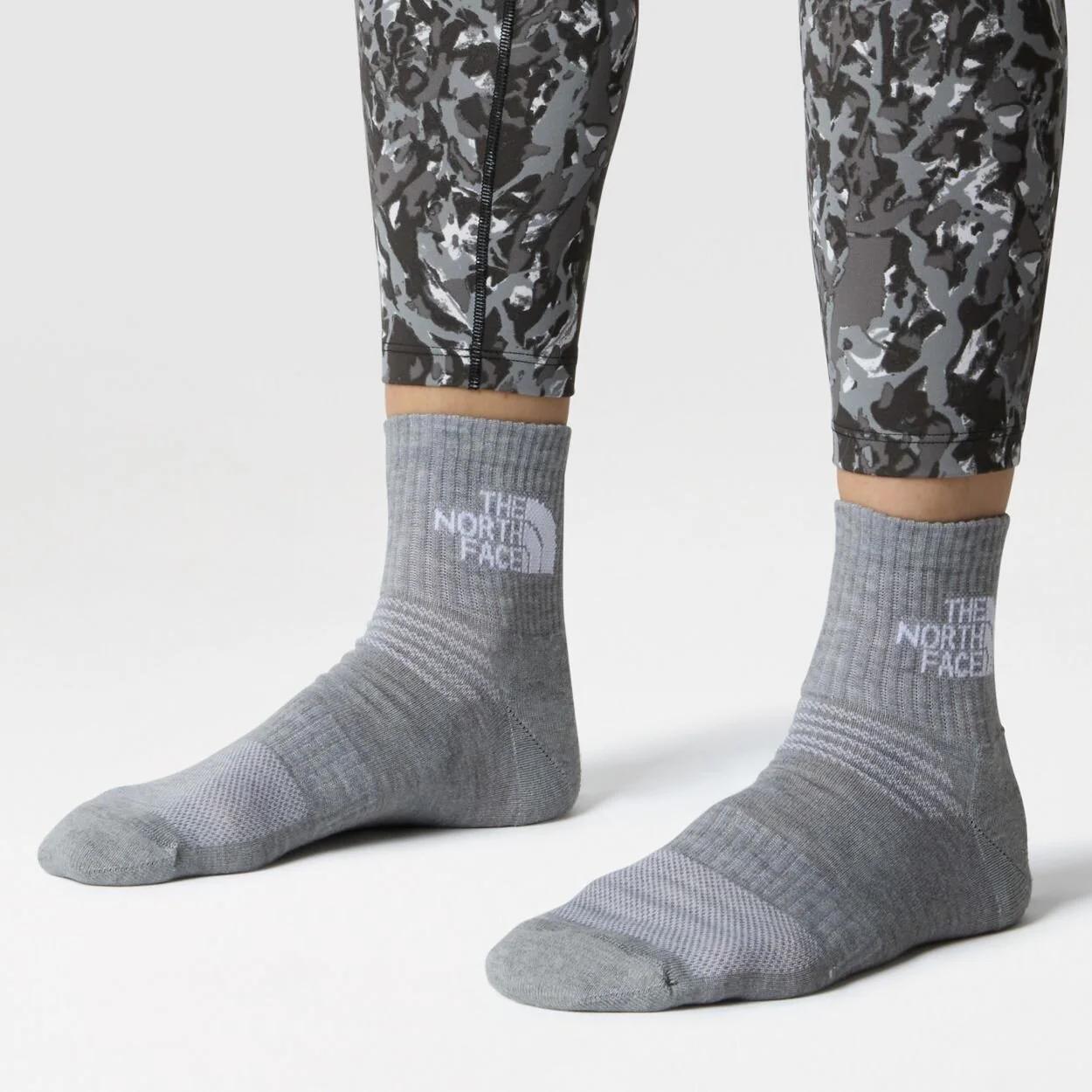 MULTI SPORT CUSH QUARTER SOCK 3P - SIYAH