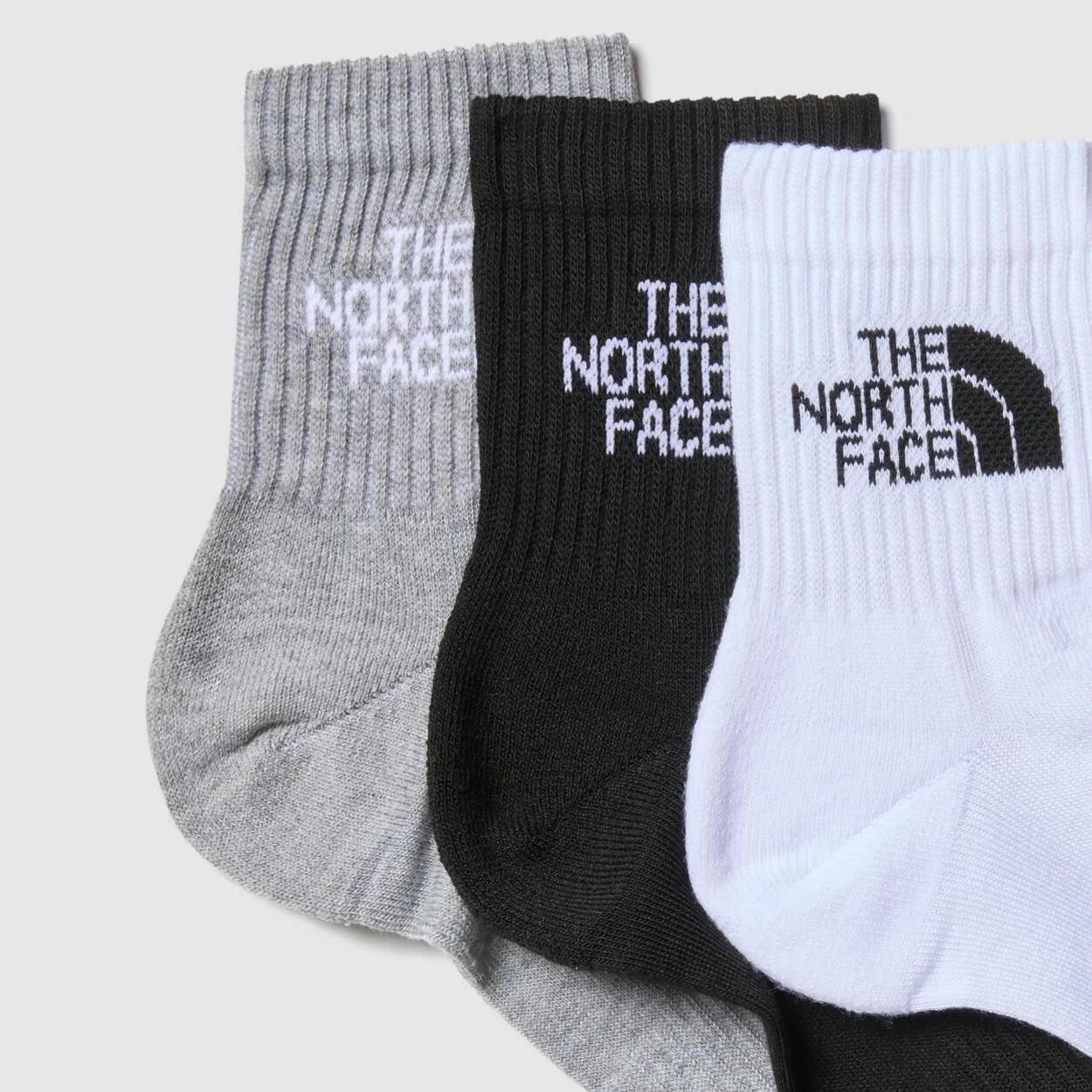 MULTI SPORT CUSH QUARTER SOCK 3P - SIYAH