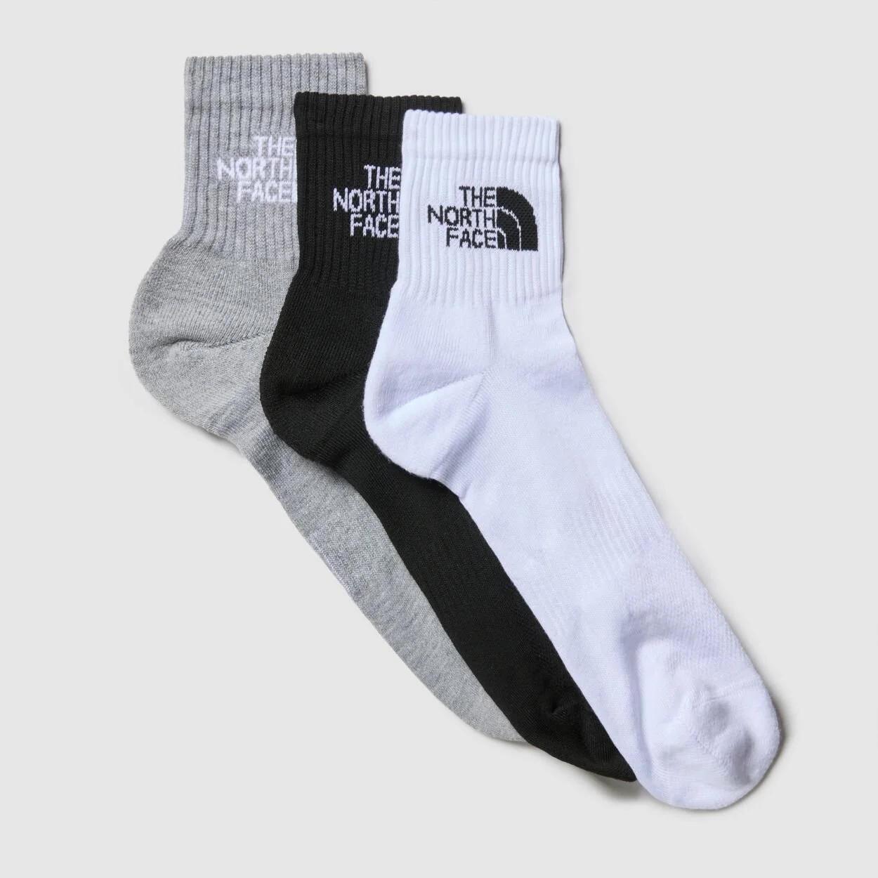 MULTI SPORT CUSH QUARTER SOCK 3P - SIYAH