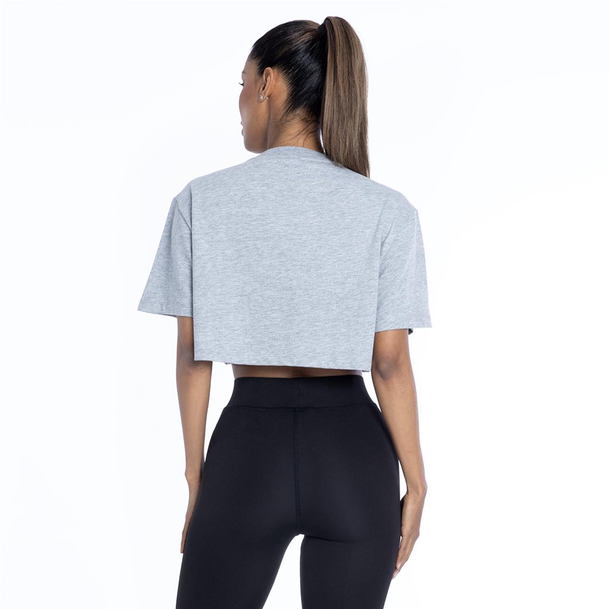 NB Woman Lifestyle Crop - GRİ