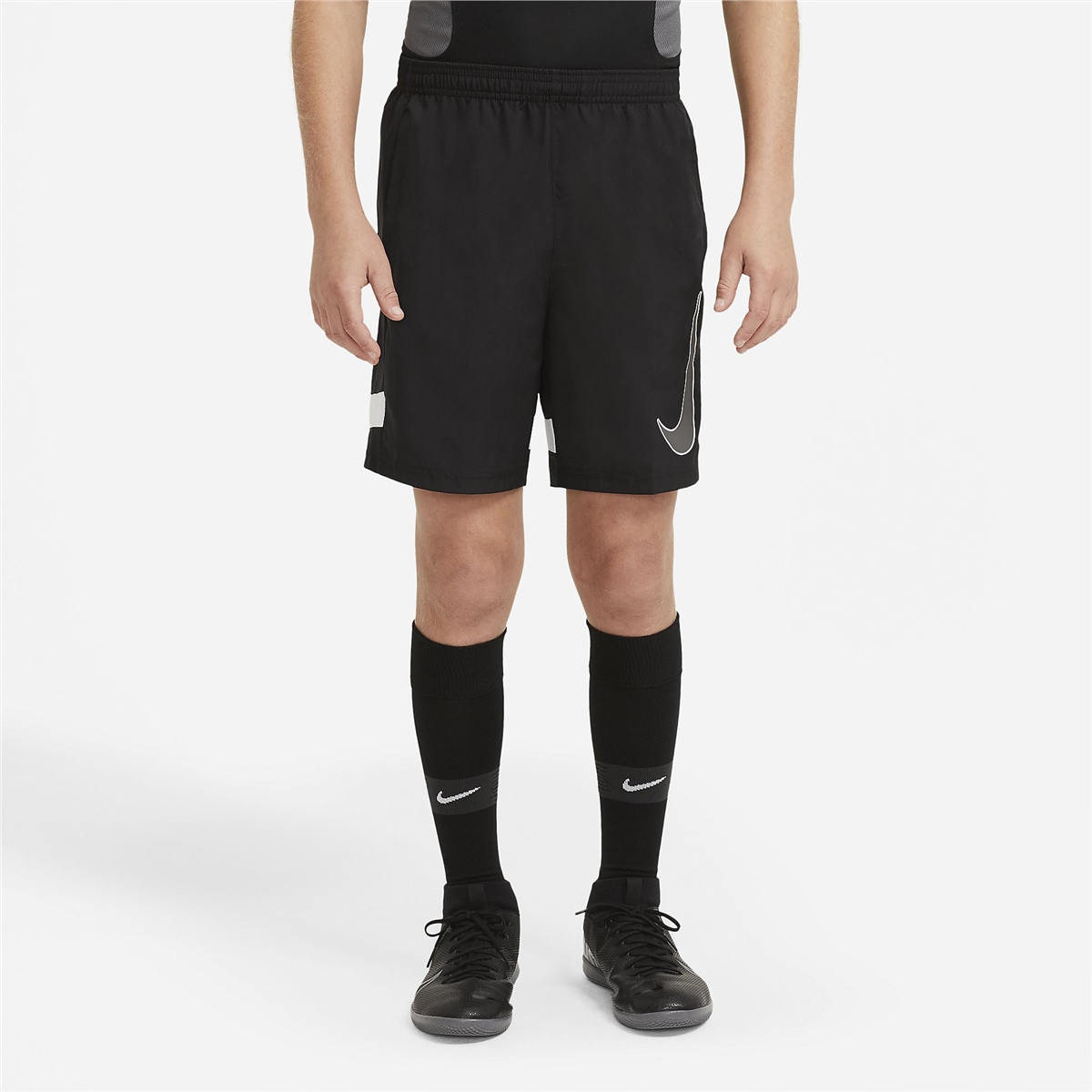 Nike Dri-Fit Academy Older Graphic Football Çocuk Şort