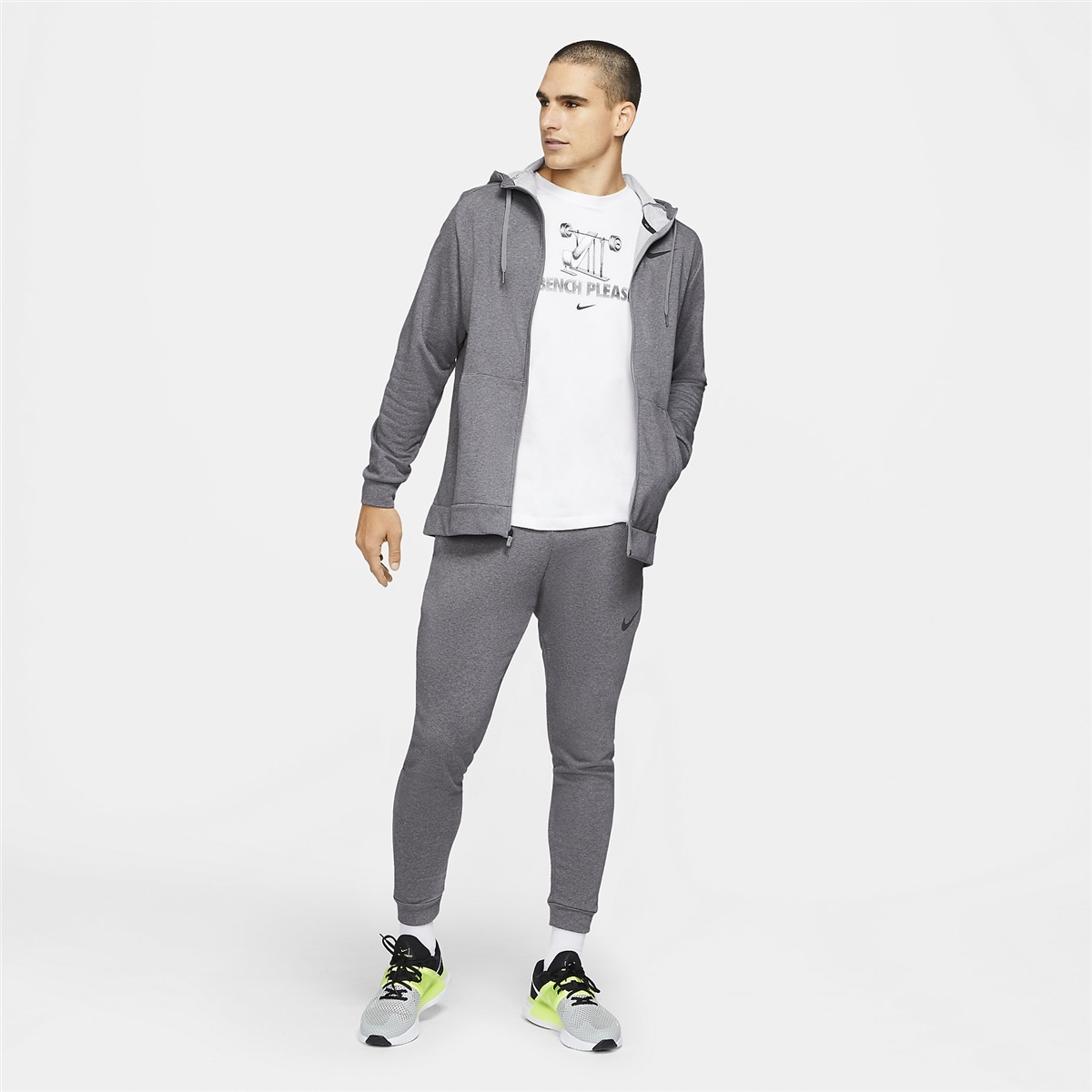 Nike Dri-Fit Full-Zip Training Erkek Sweatshirt