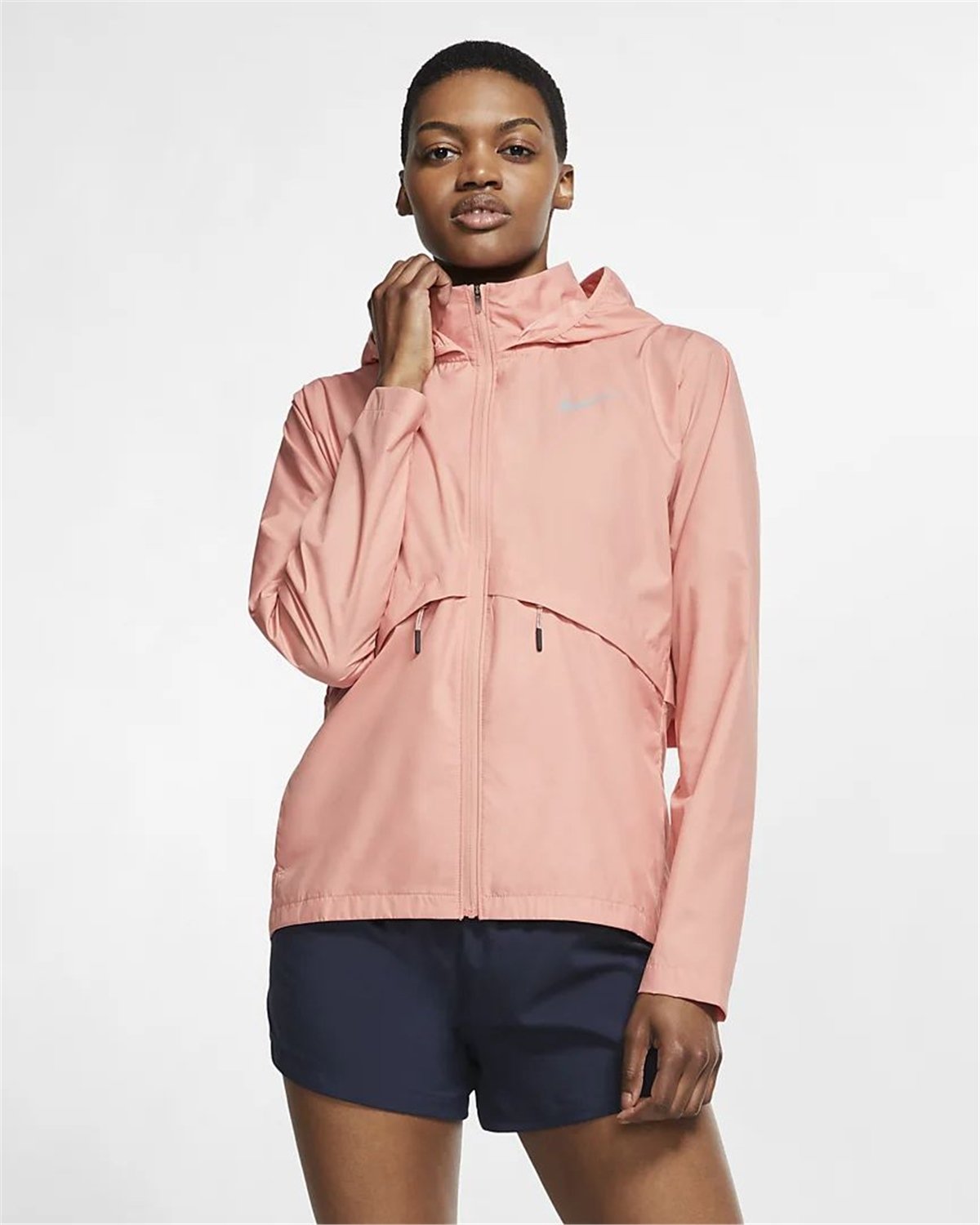 Nike Essential Toplanabilir Kadın Koşu Yağmurluğu