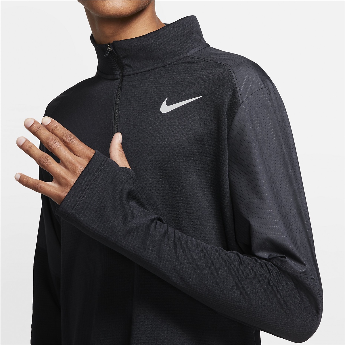 Nike M Pacer Top Hybrid Erkek Sweatshirt 