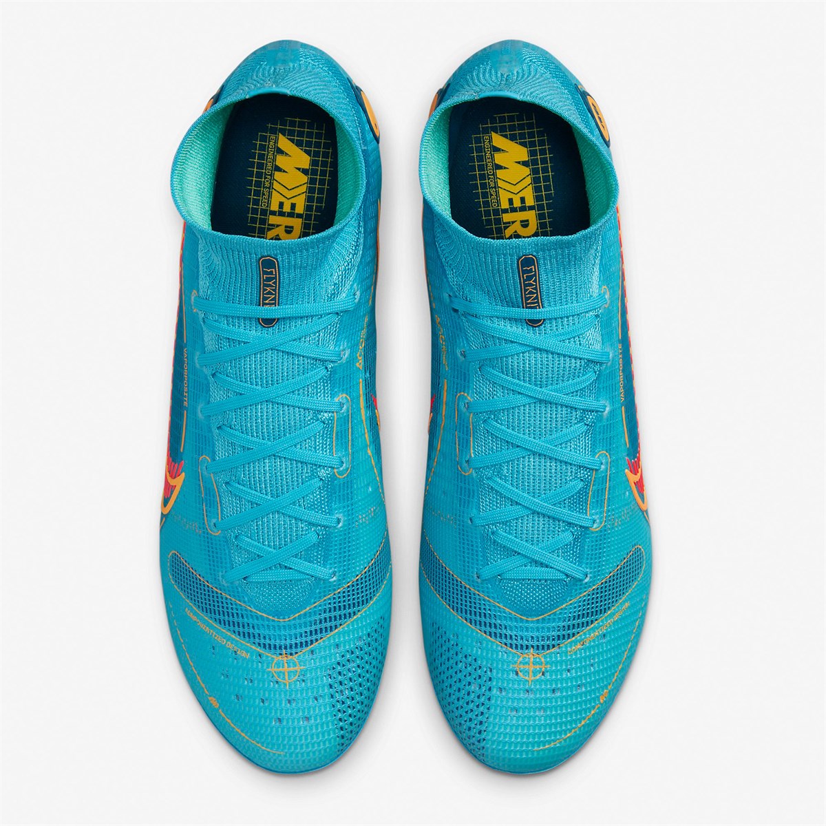 Nike Mercurial Superfly 8 Elite FG - SİYAH/SAKS