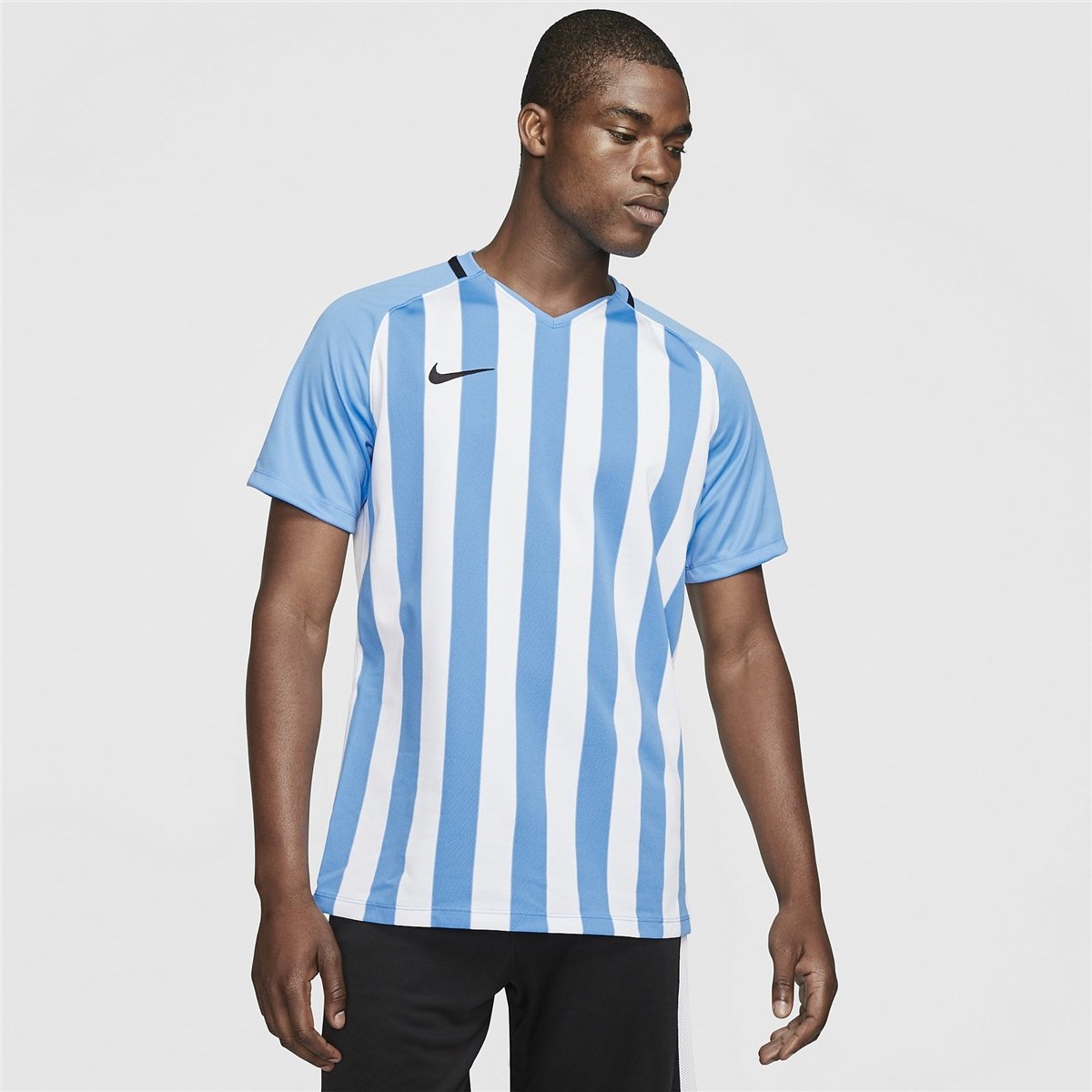 Nike Striped Division III Erkek Futbol Forması