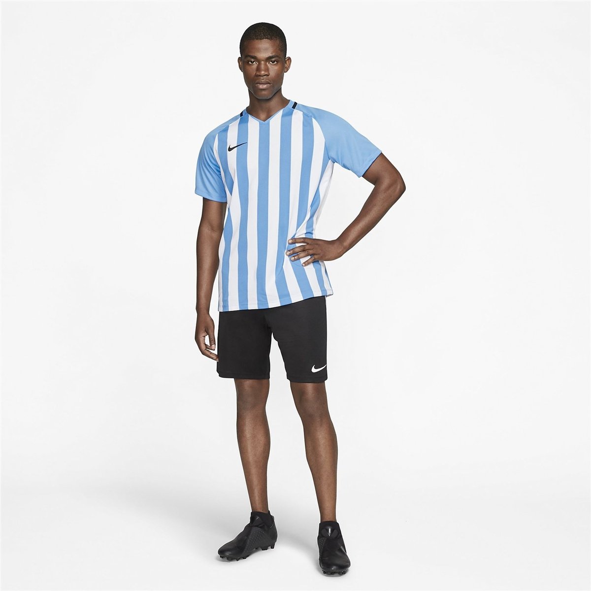 Nike Striped Division III Erkek Futbol Forması