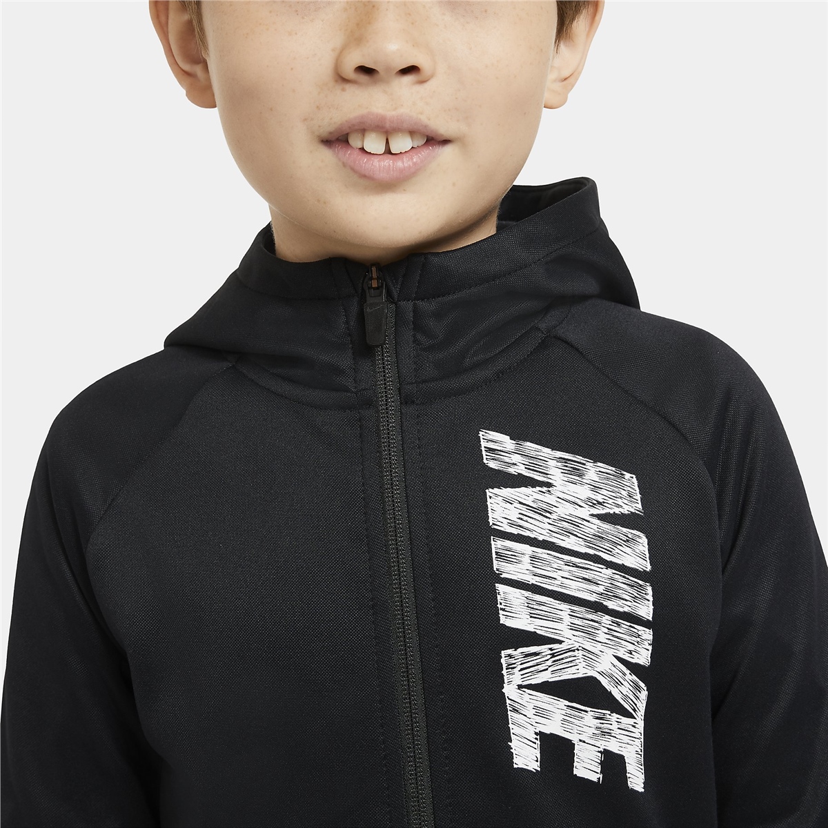 Nike Therma Full-Zip Graphic Training Çocuk Sweatshirt