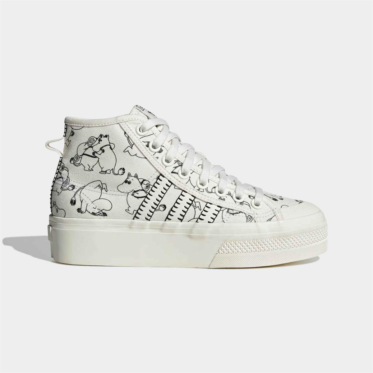 adidas Nizza X Moomin Platform Mid Kadın Günlük Spor Ayakkabı