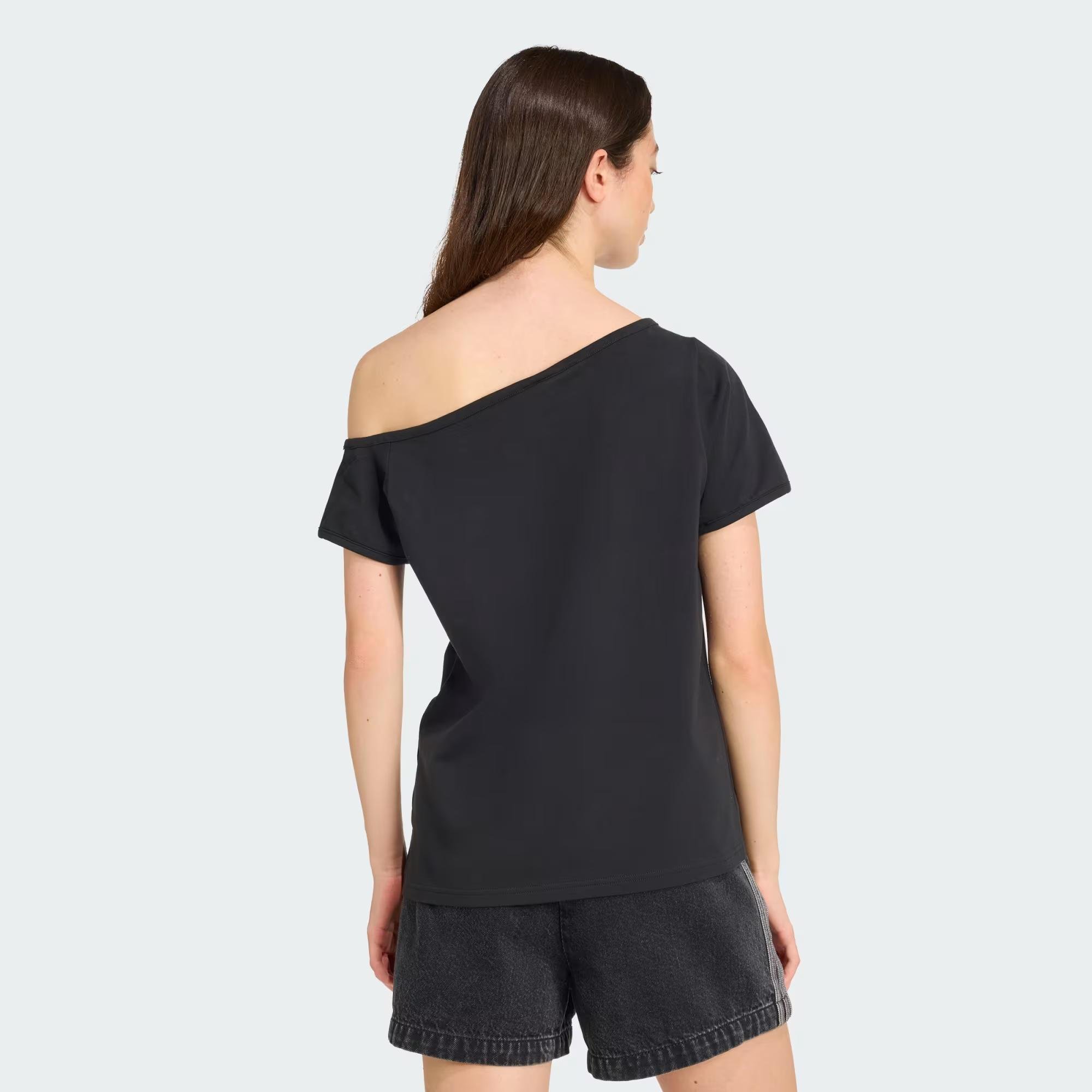OFFSHOULDER TEE - ADIDAS SIYAH