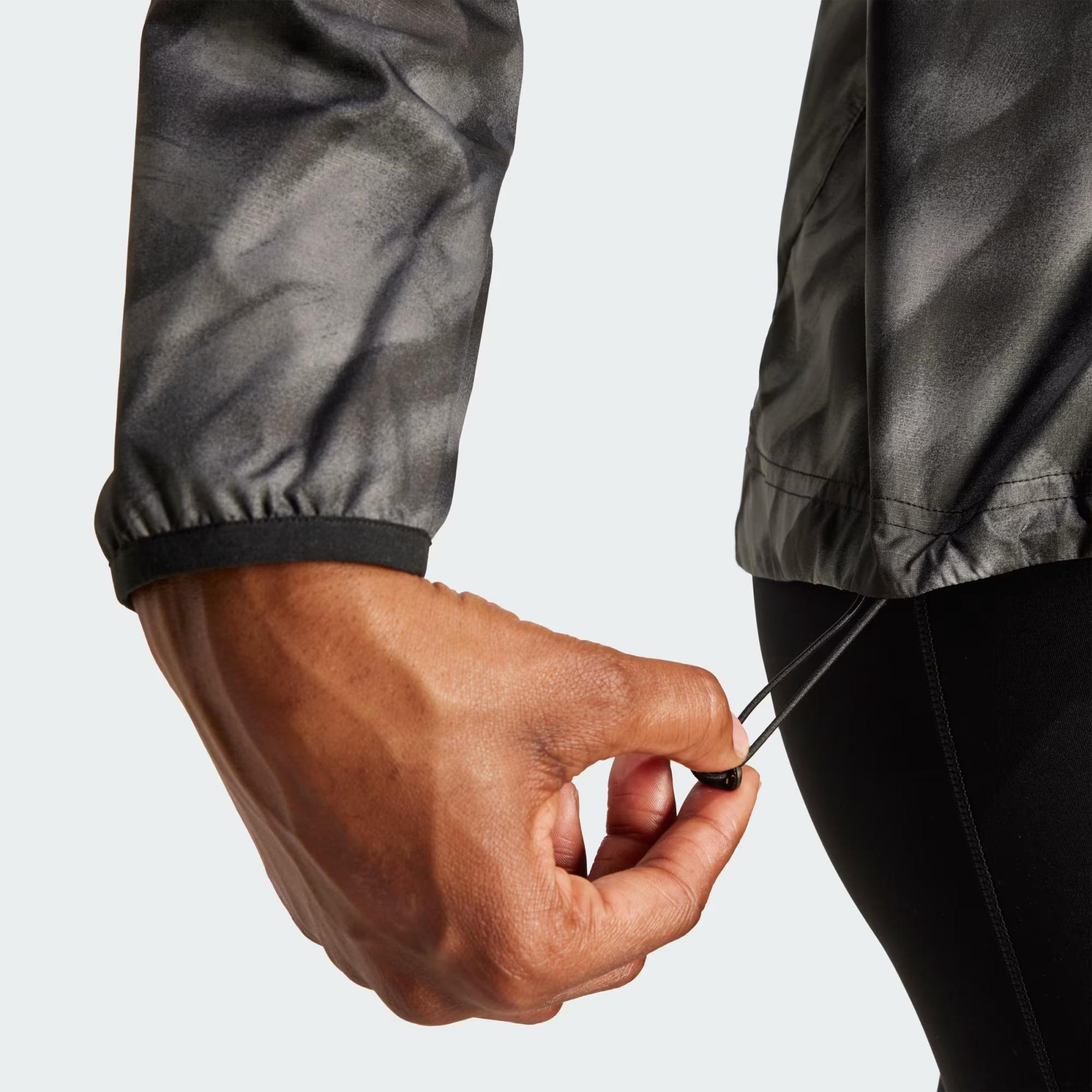 OTR AOP JKT W - ADIDAS SIYAH