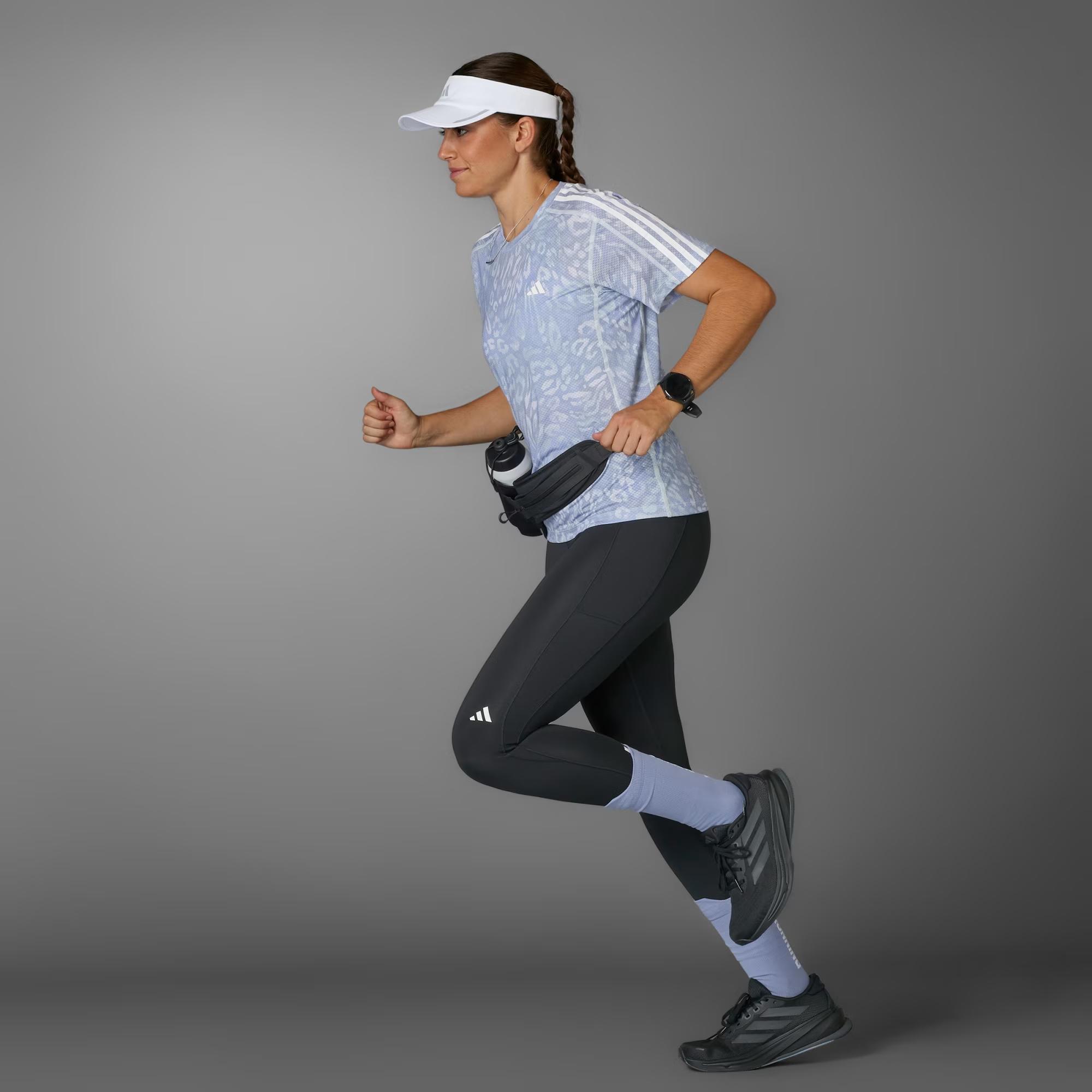 OTR E AOP TEE W - ADIDAS SIYAH