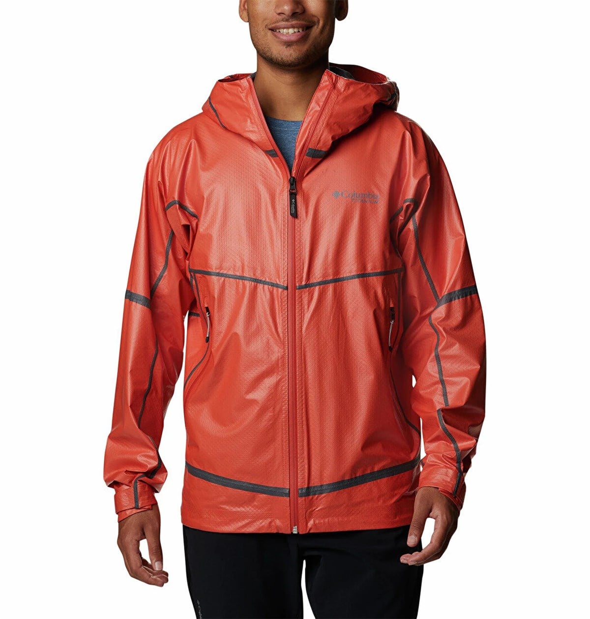 OUTDRY EXTREME MESH HOODED SHELL - TABA/BEYAZ