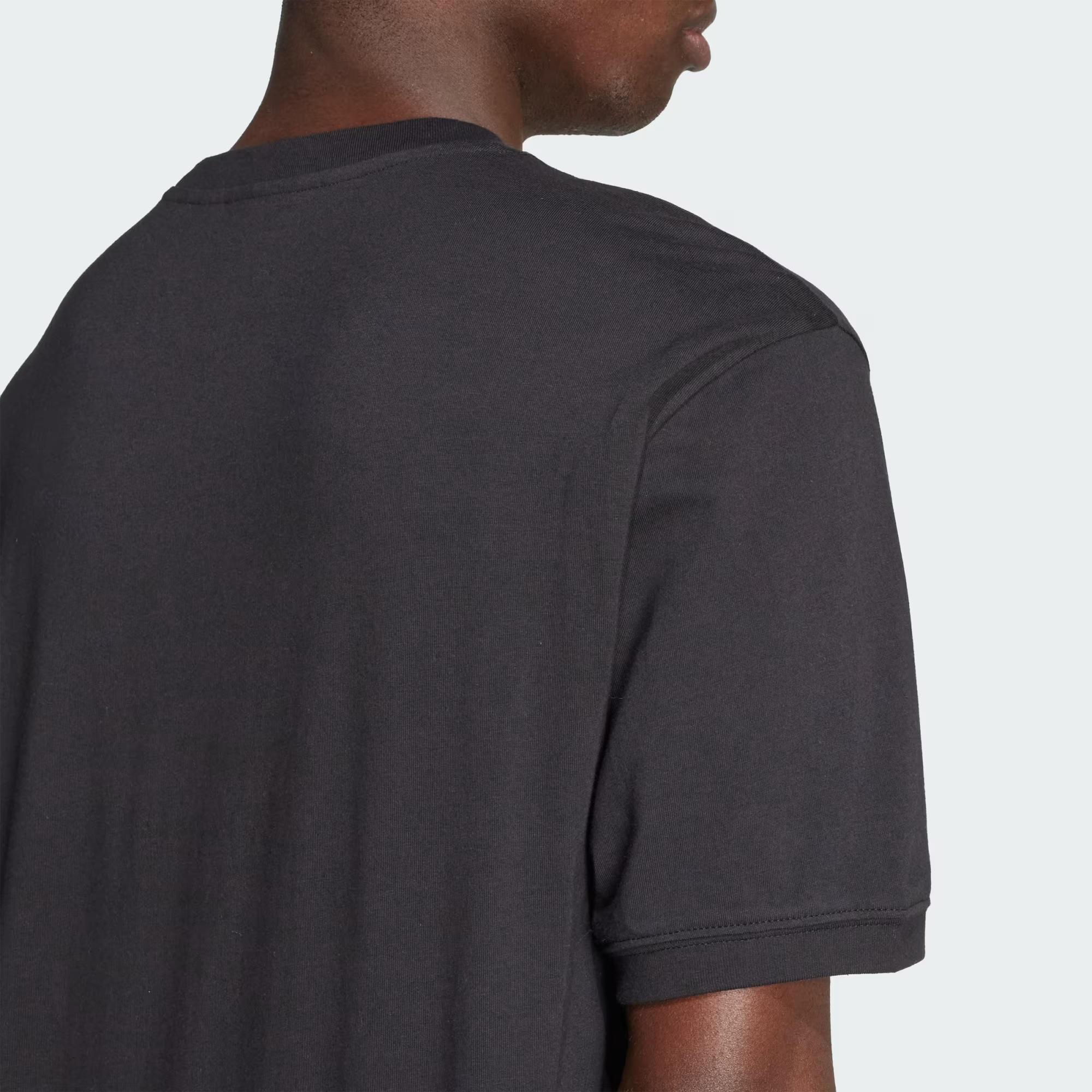 Oversize tee - ADIDAS SIYAH