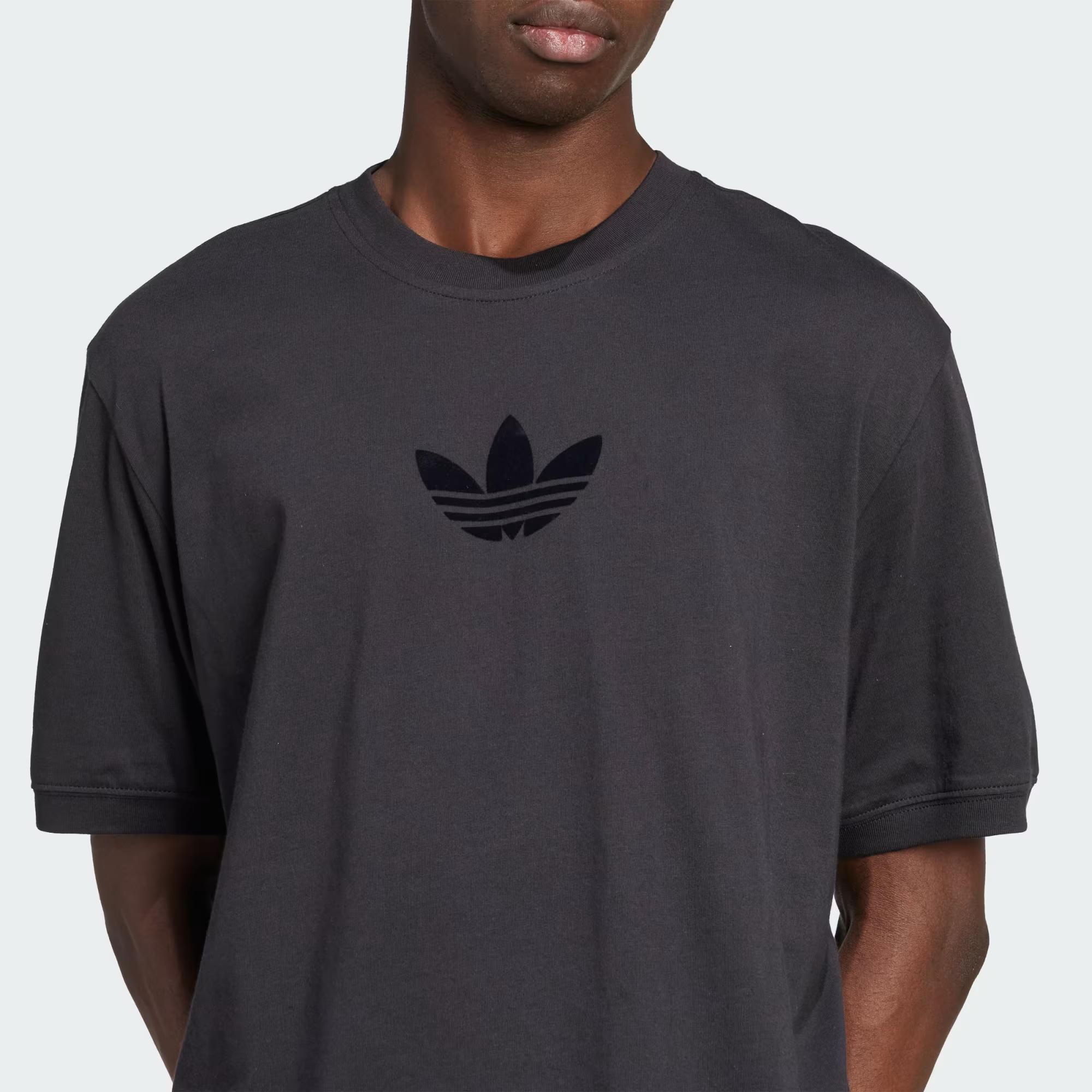 Oversize tee - ADIDAS SIYAH