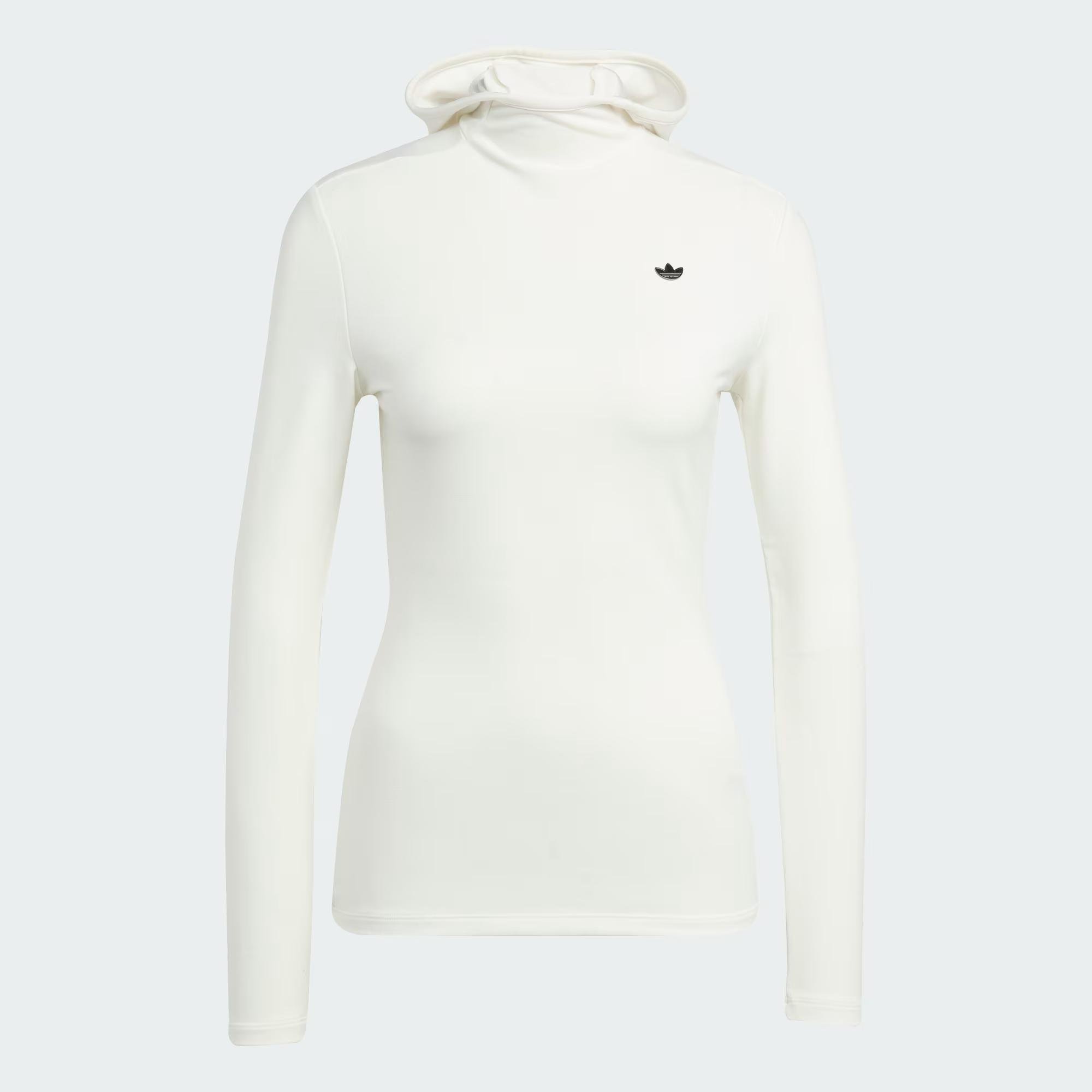 P ESS HOODED LS - ADIDAS SIYAH