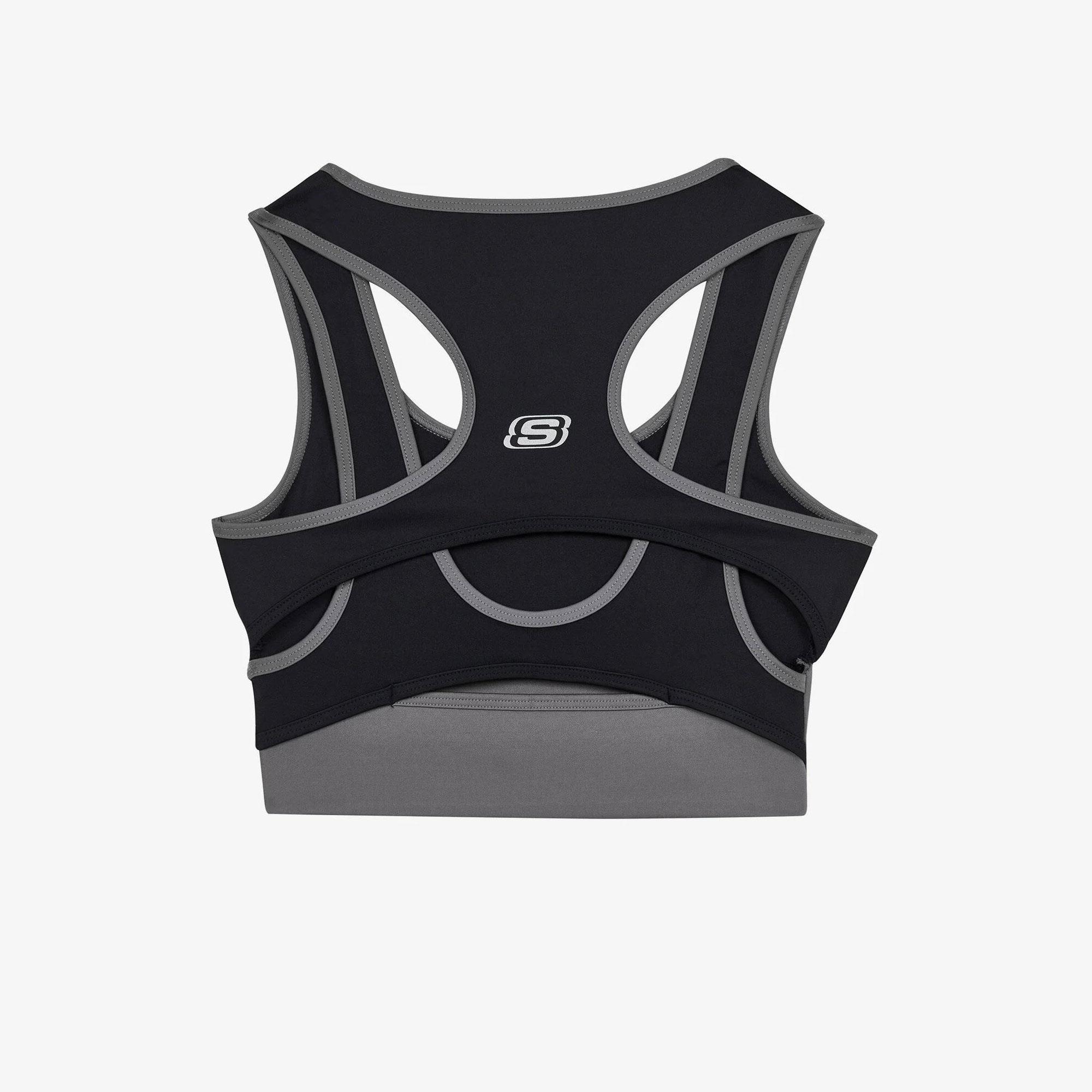 Performance Coll. W Mid Support Bra - SİYAH