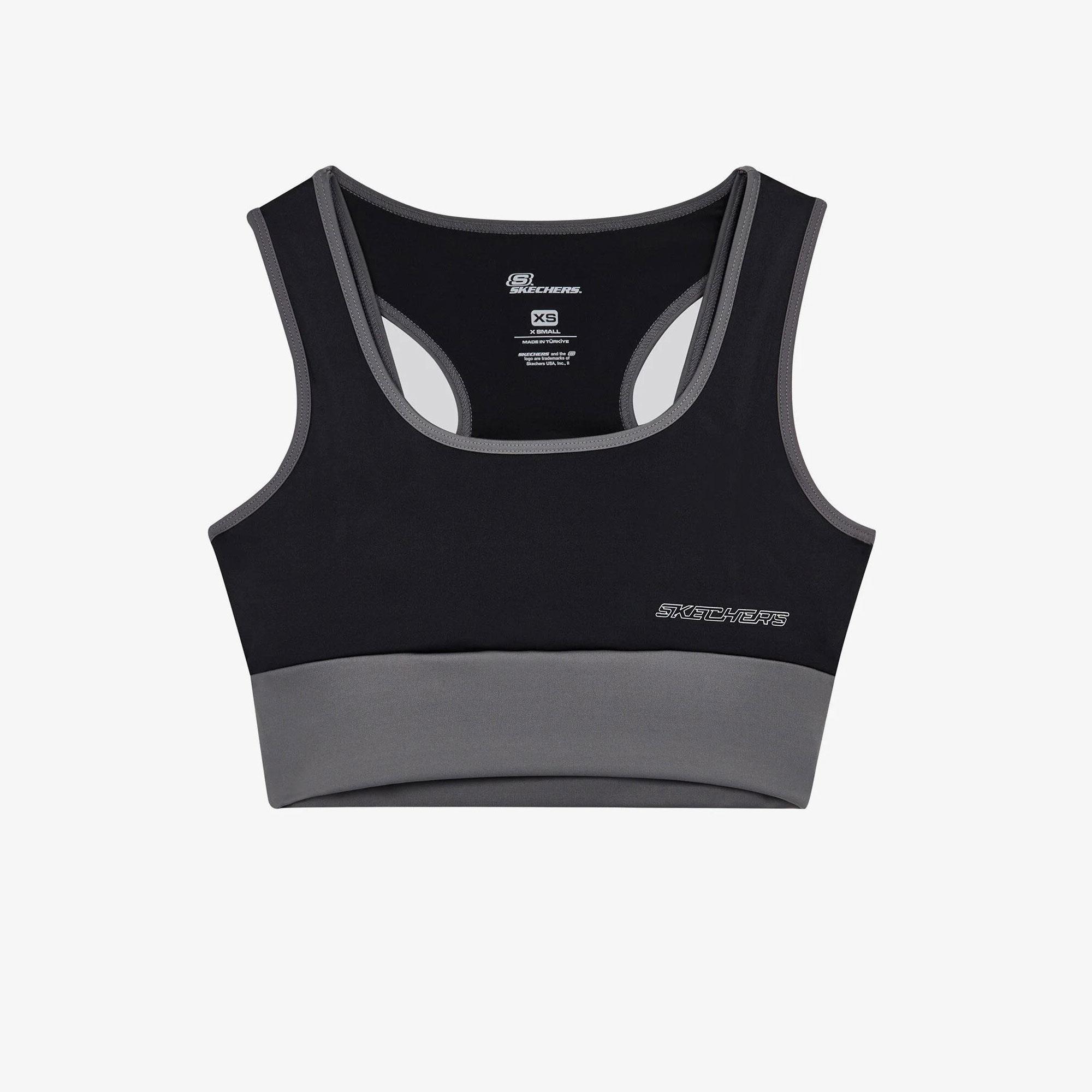 Performance Coll. W Mid Support Bra - SİYAH