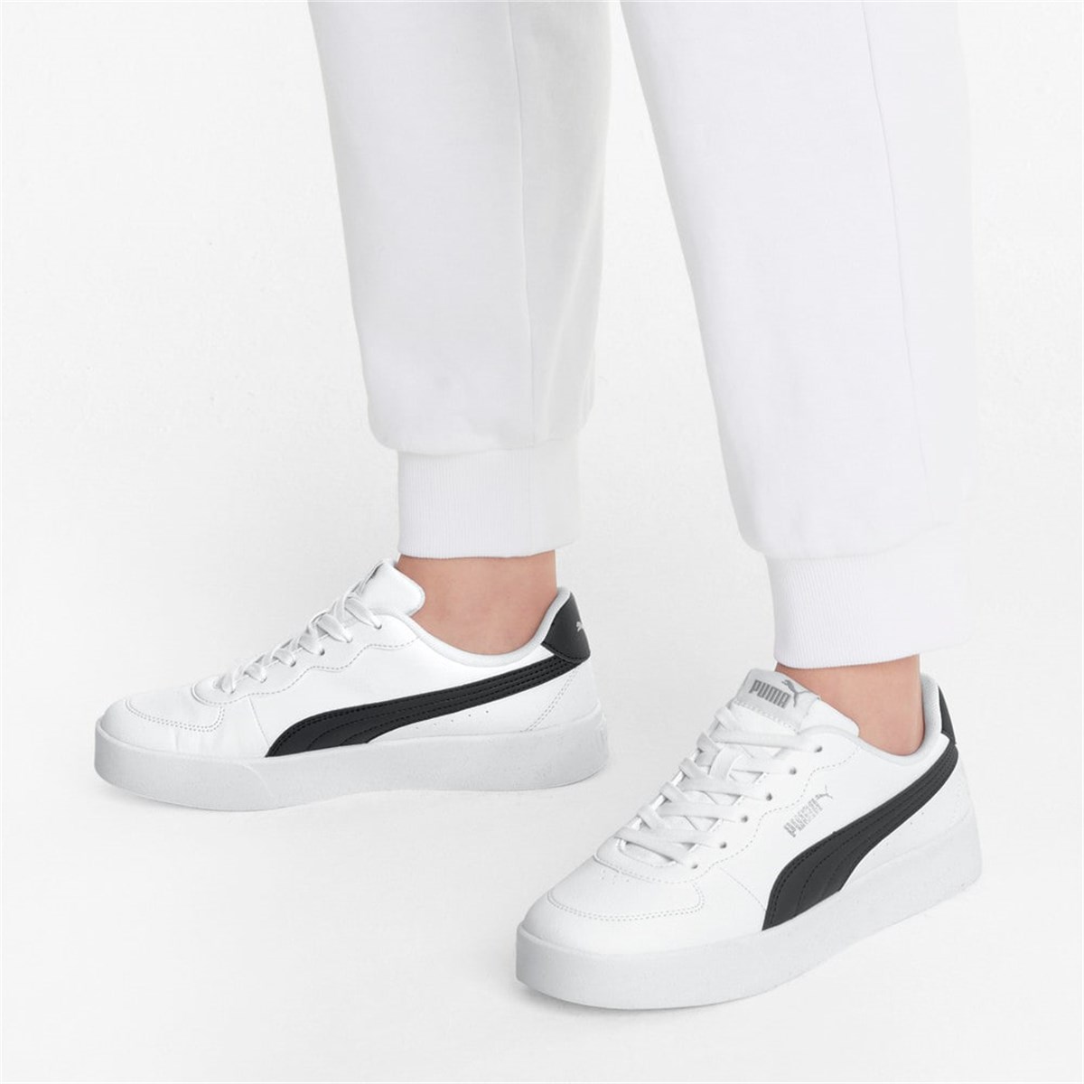 Puma Skye Clean Puma White-Puma Black - PUMA 04