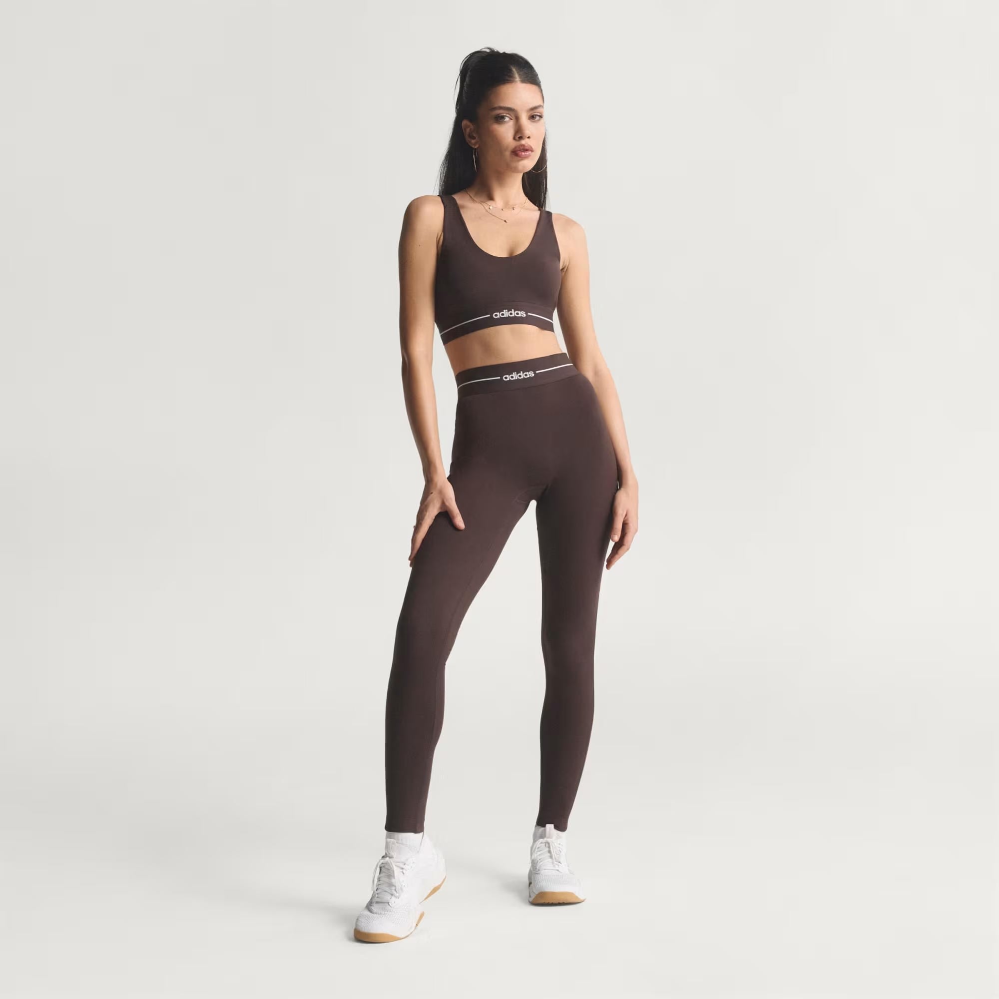 Q1 HYG LS BRA - ADIDAS SIYAH