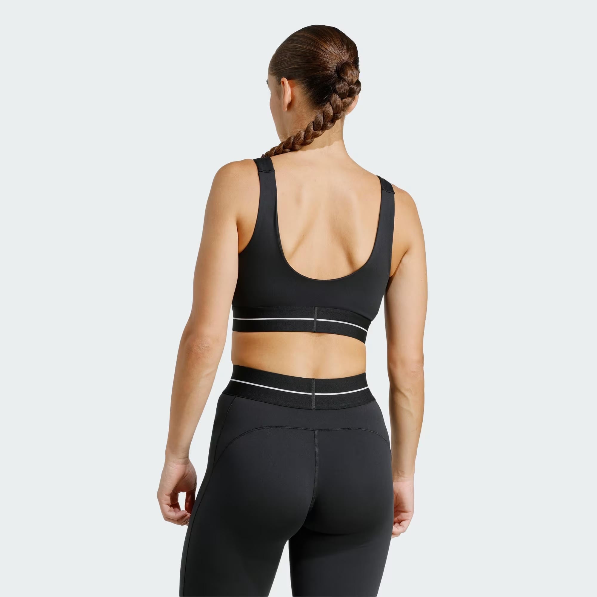 Q1 HYG LS BRA - ADIDAS SIYAH