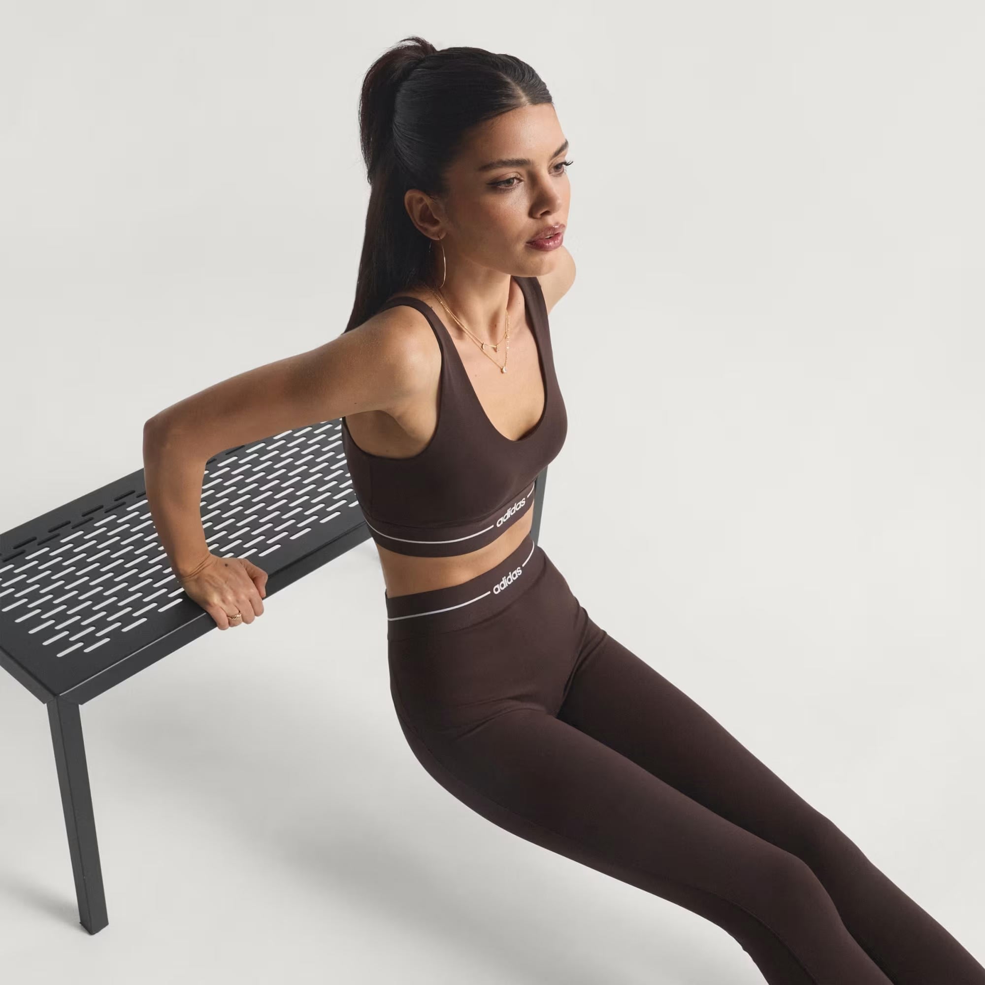 Q1 HYG LS BRA - ADIDAS SIYAH