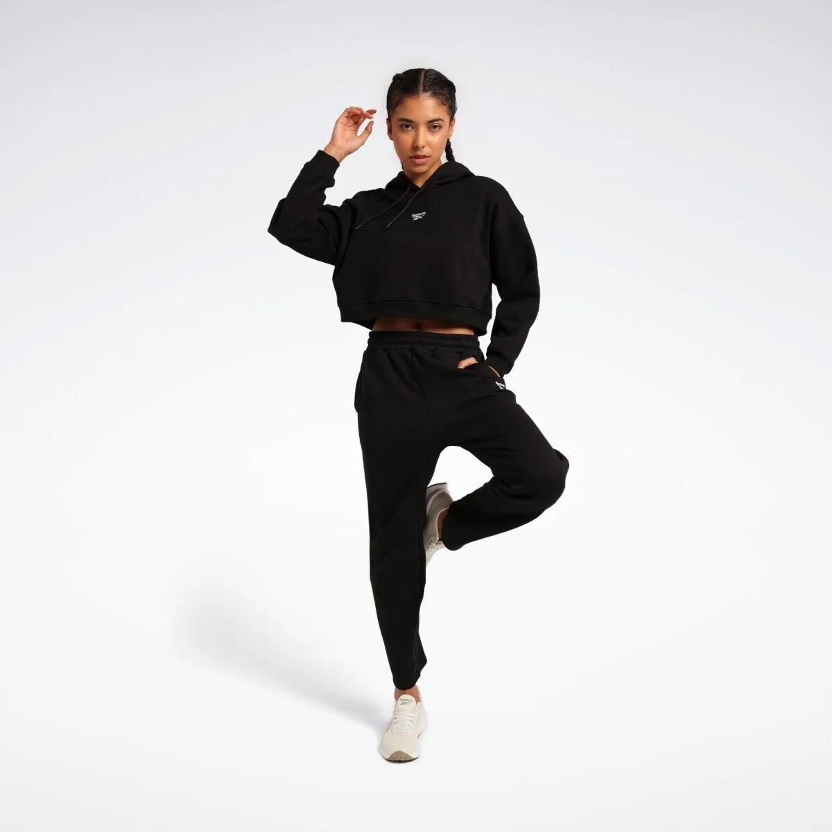 Reebok EVA HOODIE - SİYAH