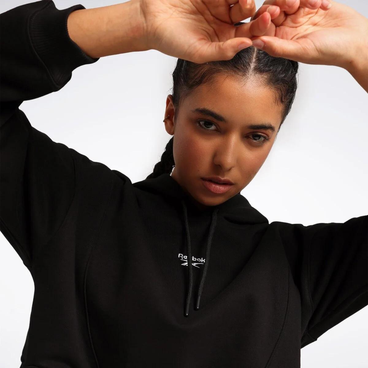 Reebok EVA HOODIE - SİYAH