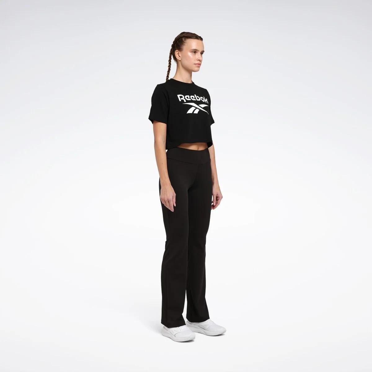 Reebok NEW ID REG CRO TEE -SHIRT Kadın Sweatshirt - SİYAH