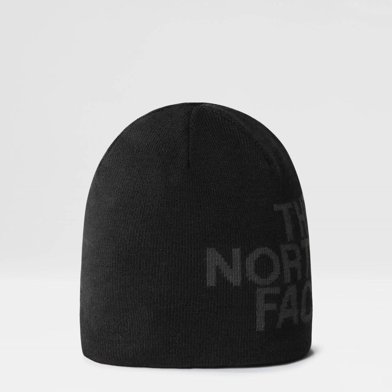 REVERSIBLE TNF BANNER BEANIE - SIYAH