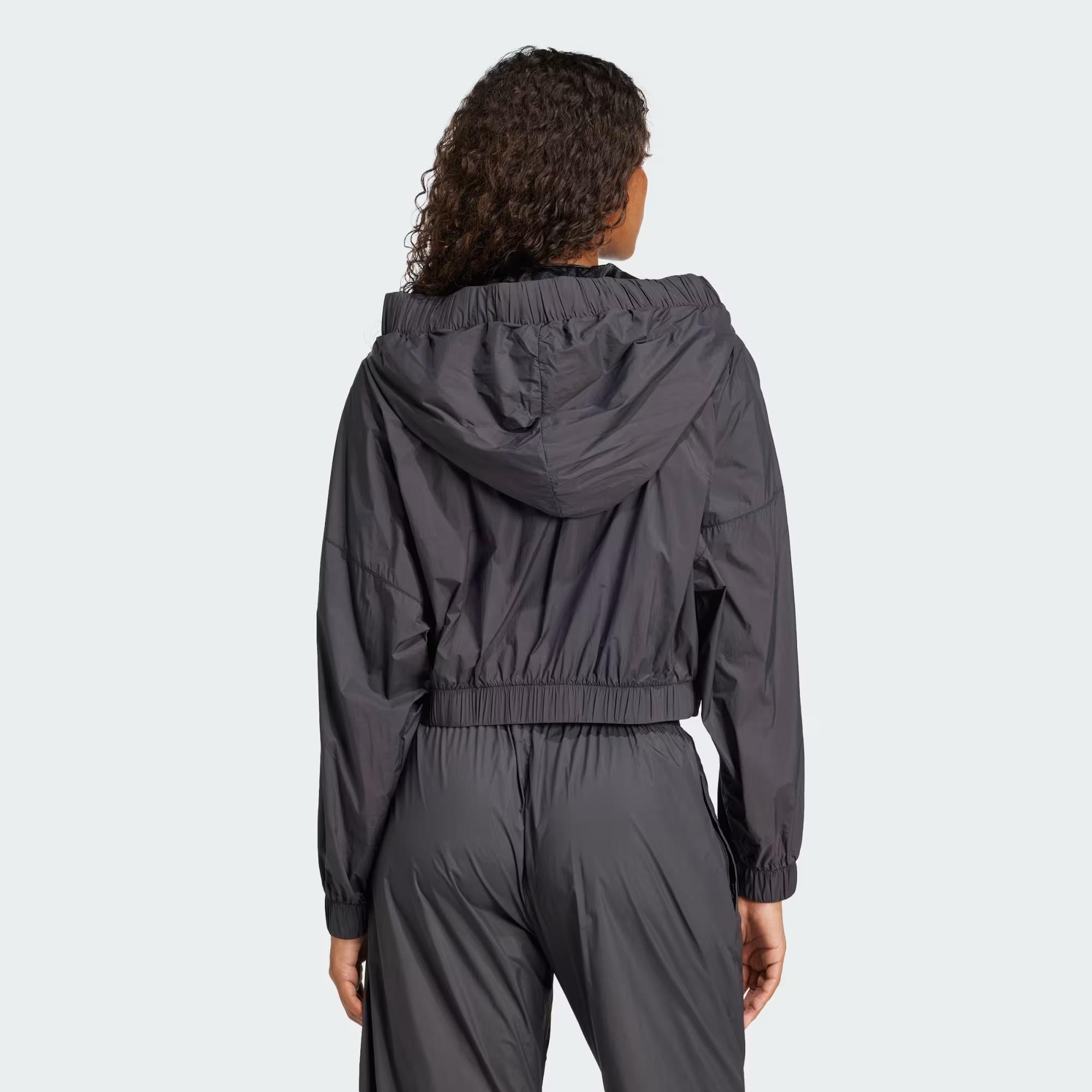 RUCHED BOMBER - ADIDAS SIYAH