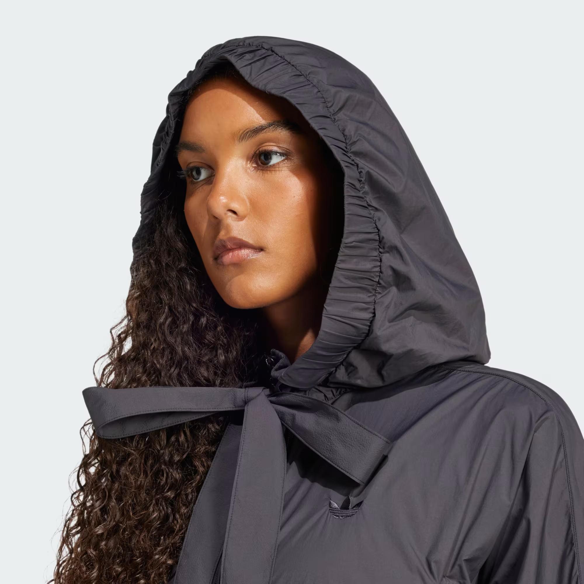 RUCHED BOMBER - ADIDAS SIYAH