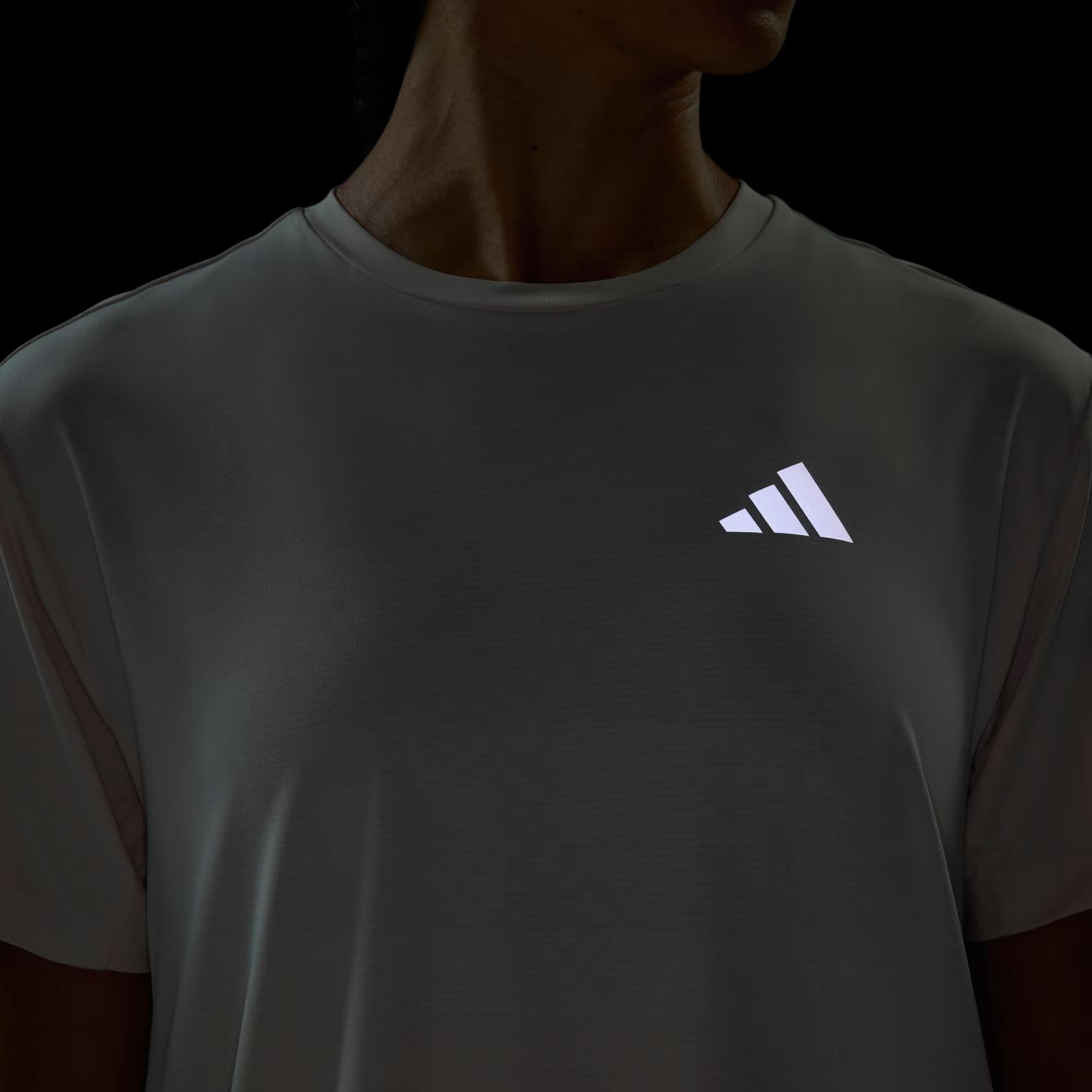 Run Ess Tee W - ADIDAS SIYAH
