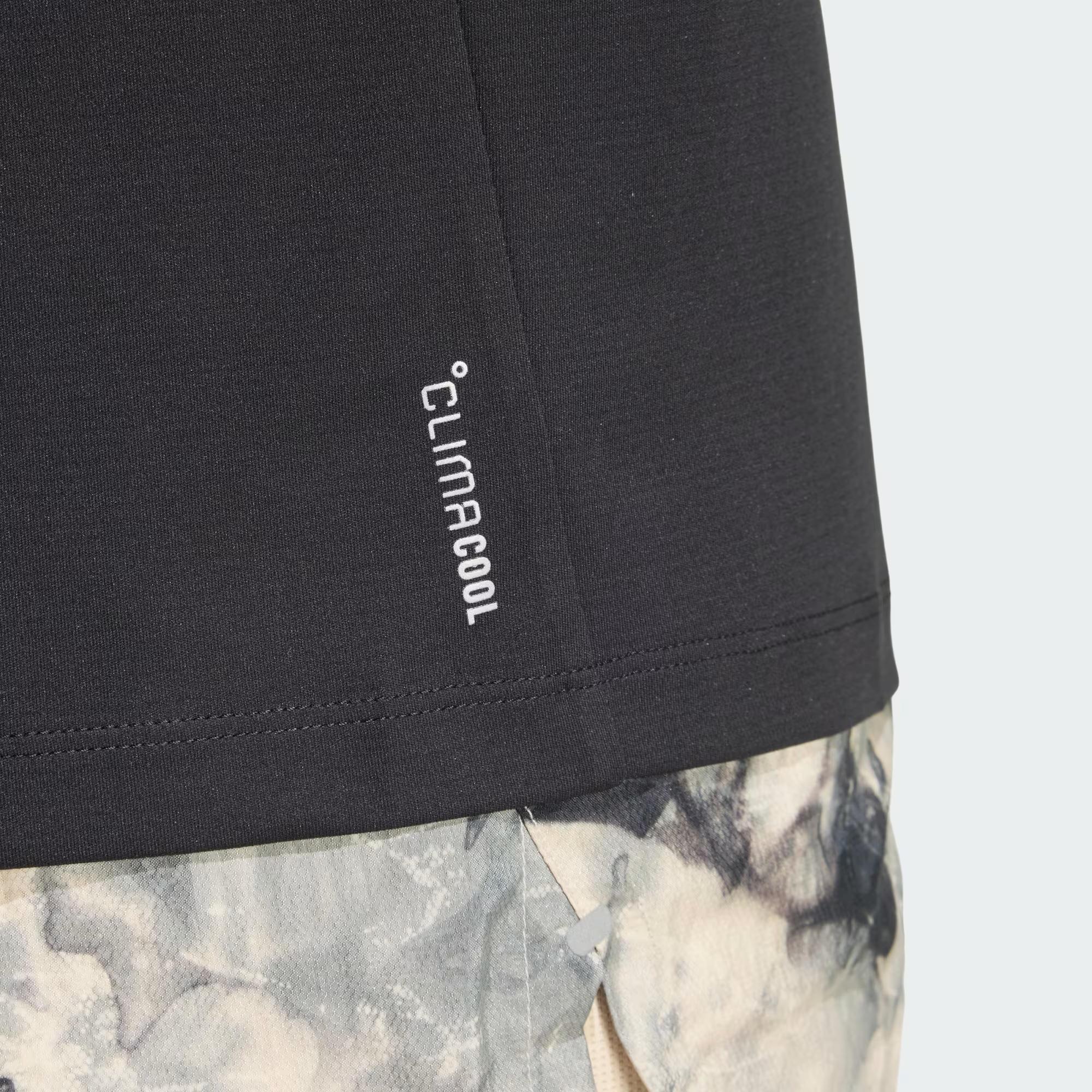 Run Ess Tee W - ADIDAS SIYAH