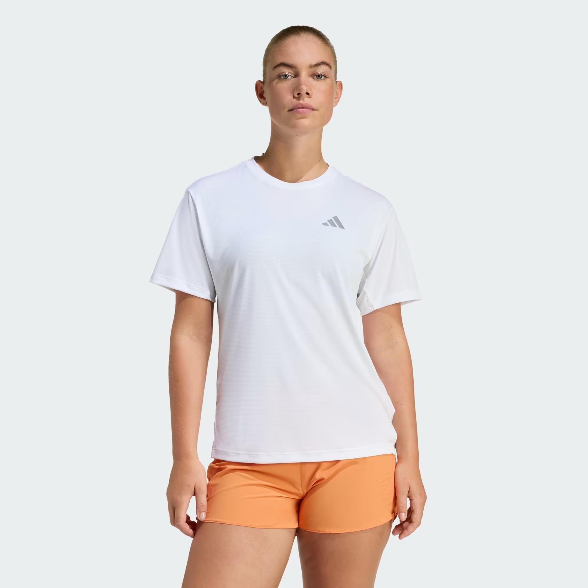 Run Ess Tee W - ADIDAS SIYAH
