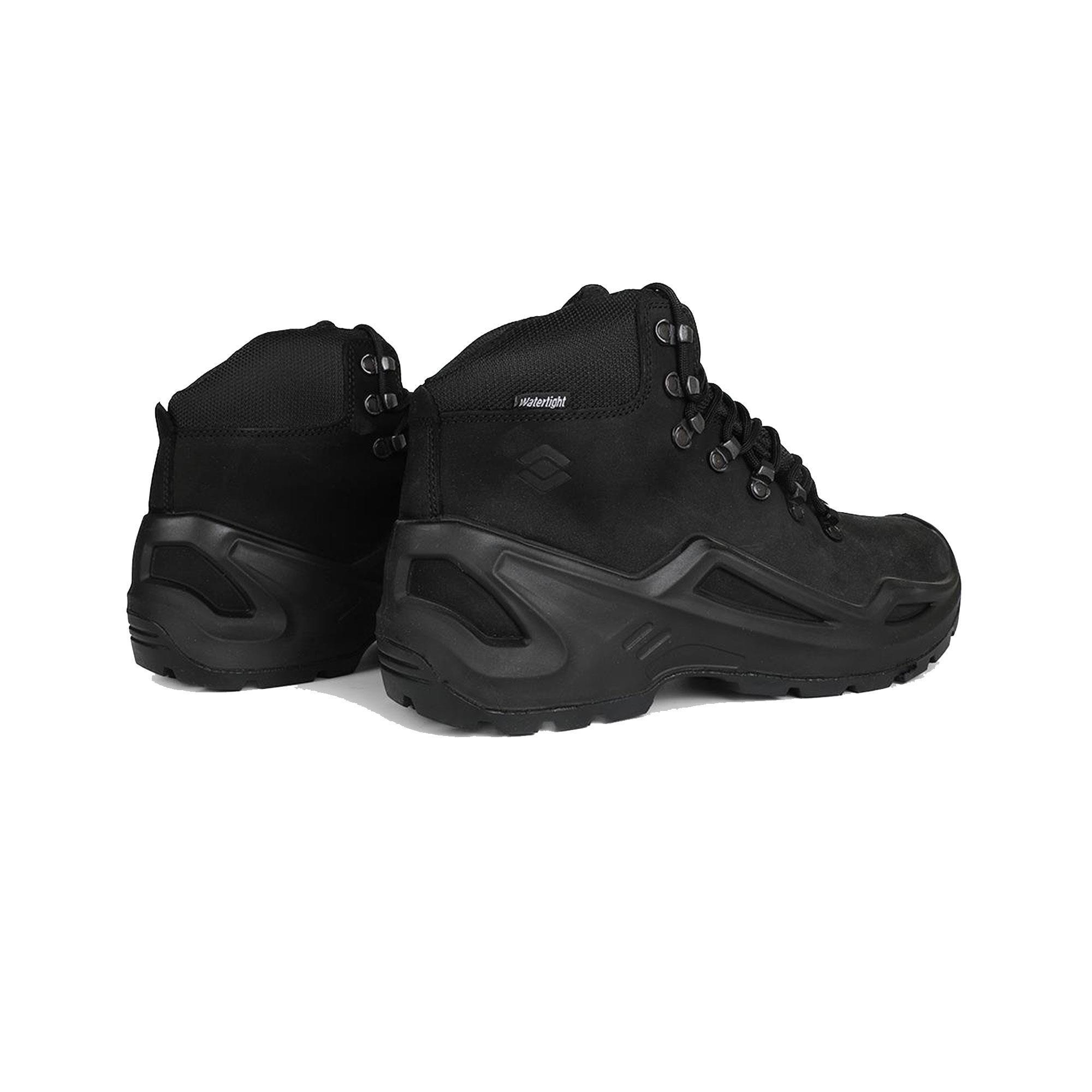 SCOOTER 3104  KADIN BOT - SİYAH(NUBUK)