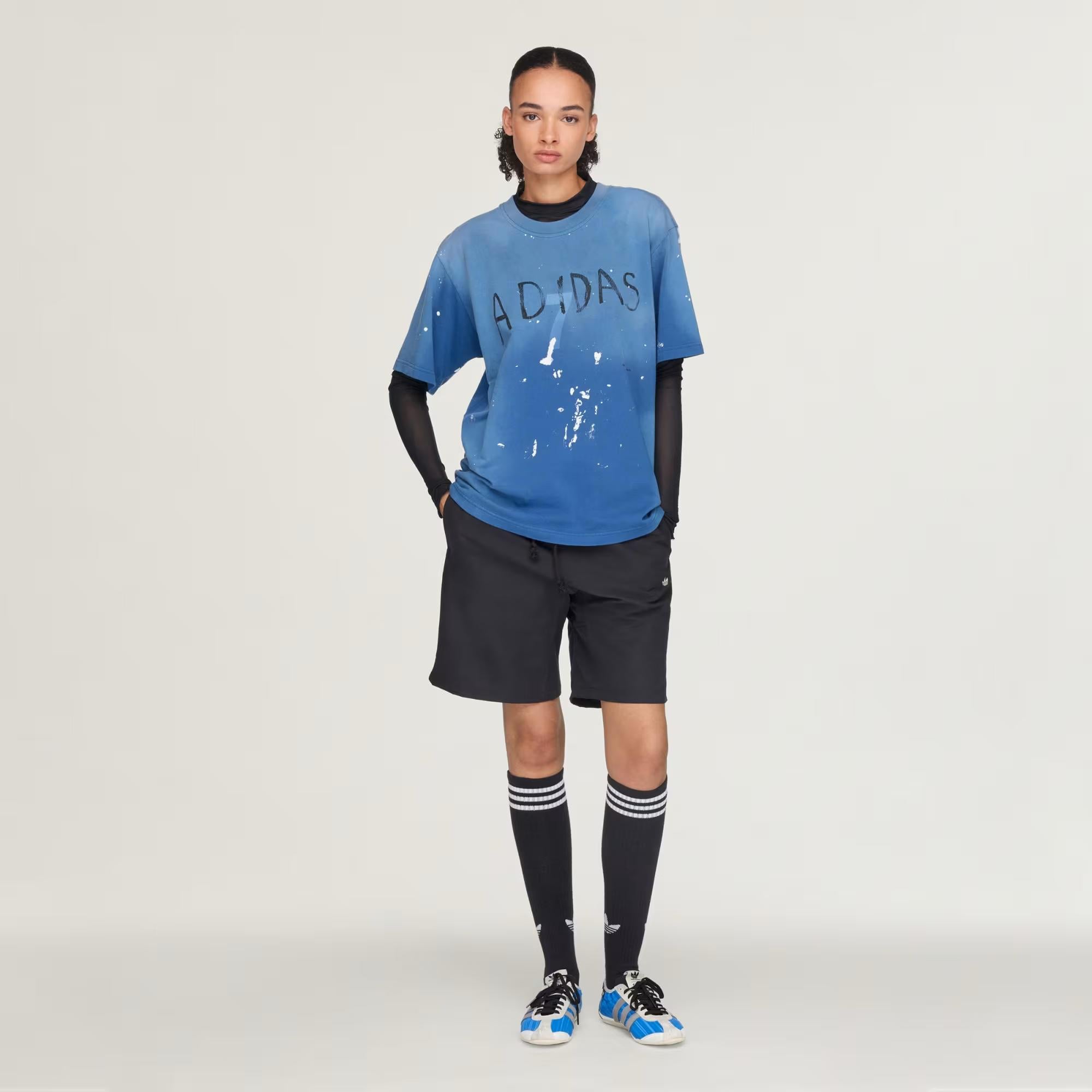 SFTM007 TEE SS - ADIDAS SIYAH