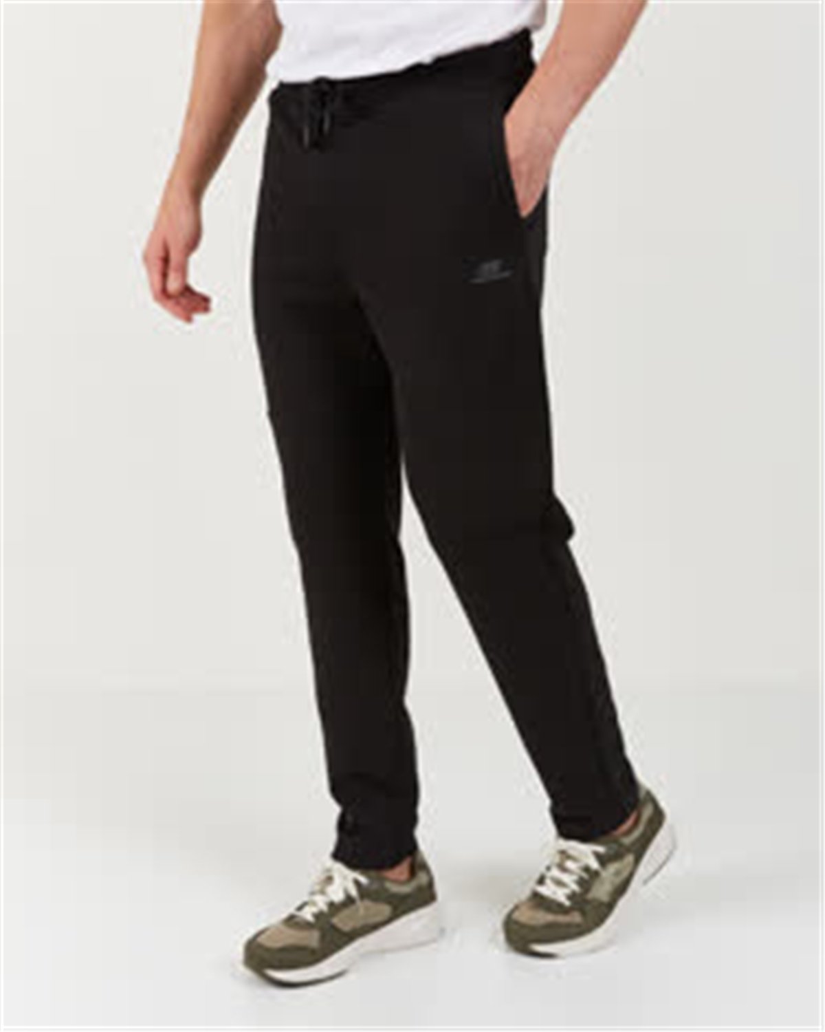 Skechers Lw Fleece M Front Pieced Slim Pant Erkek Eşofman Altı