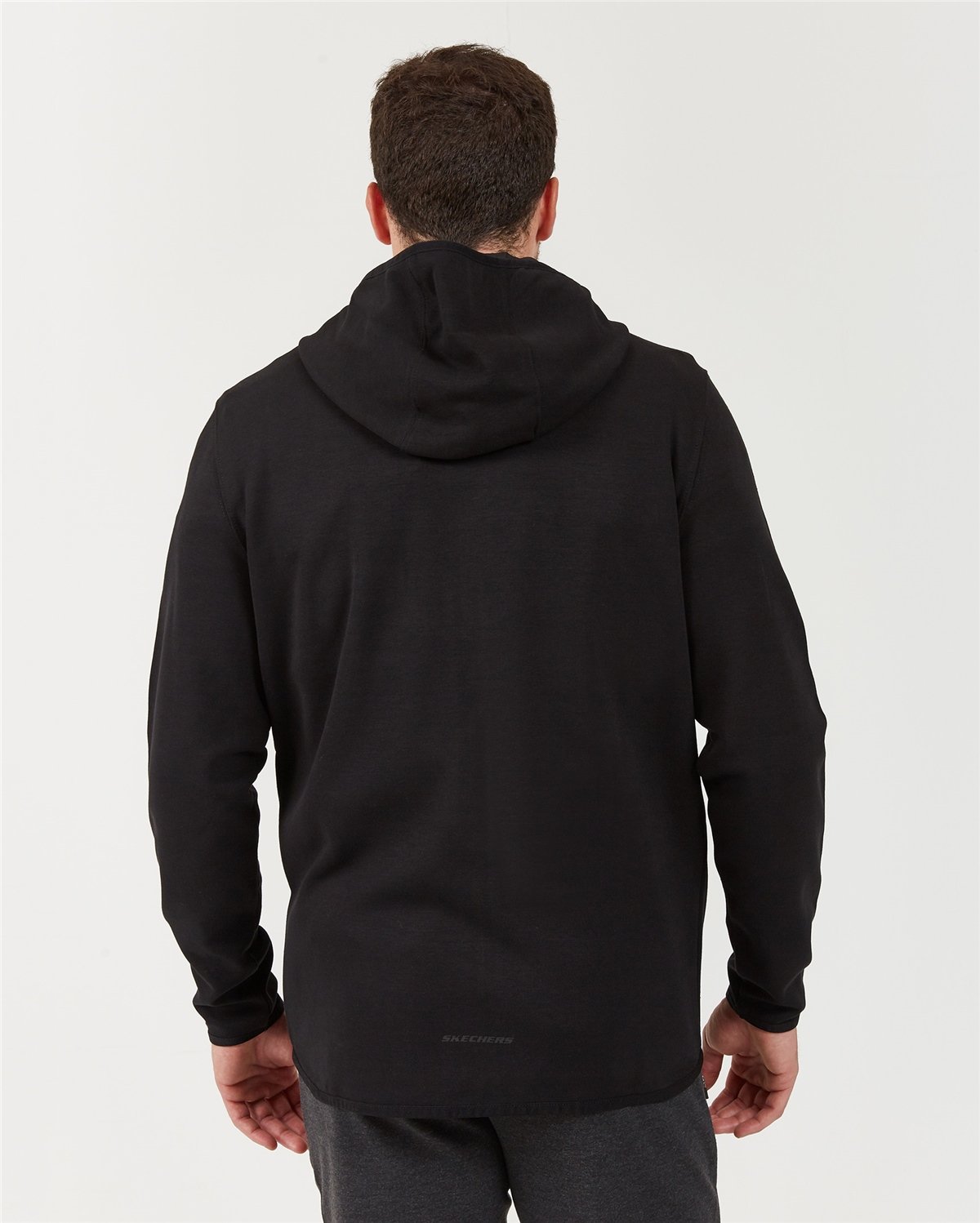Skechers Lw Fleece M Logo Printed Hoodie Erkek Sweatshirt