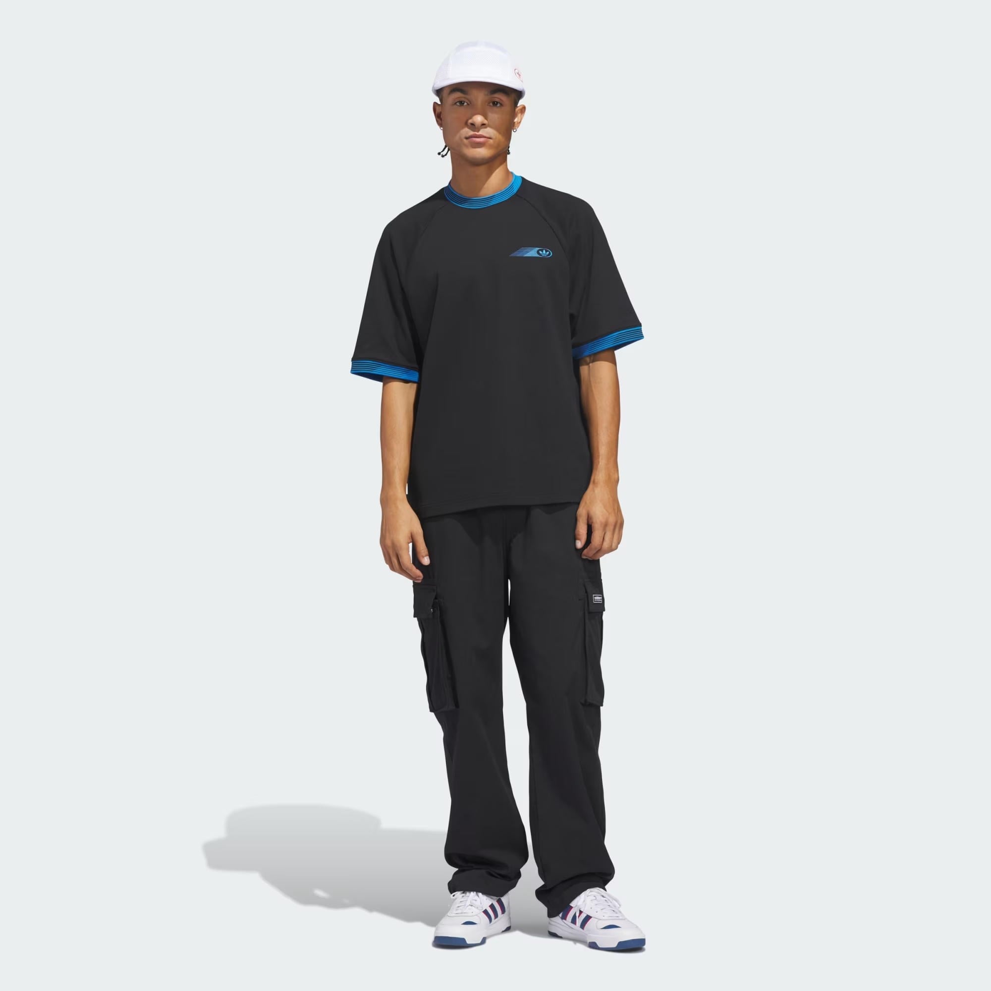 SKT FORM SS TEE - ADIDAS SIYAH