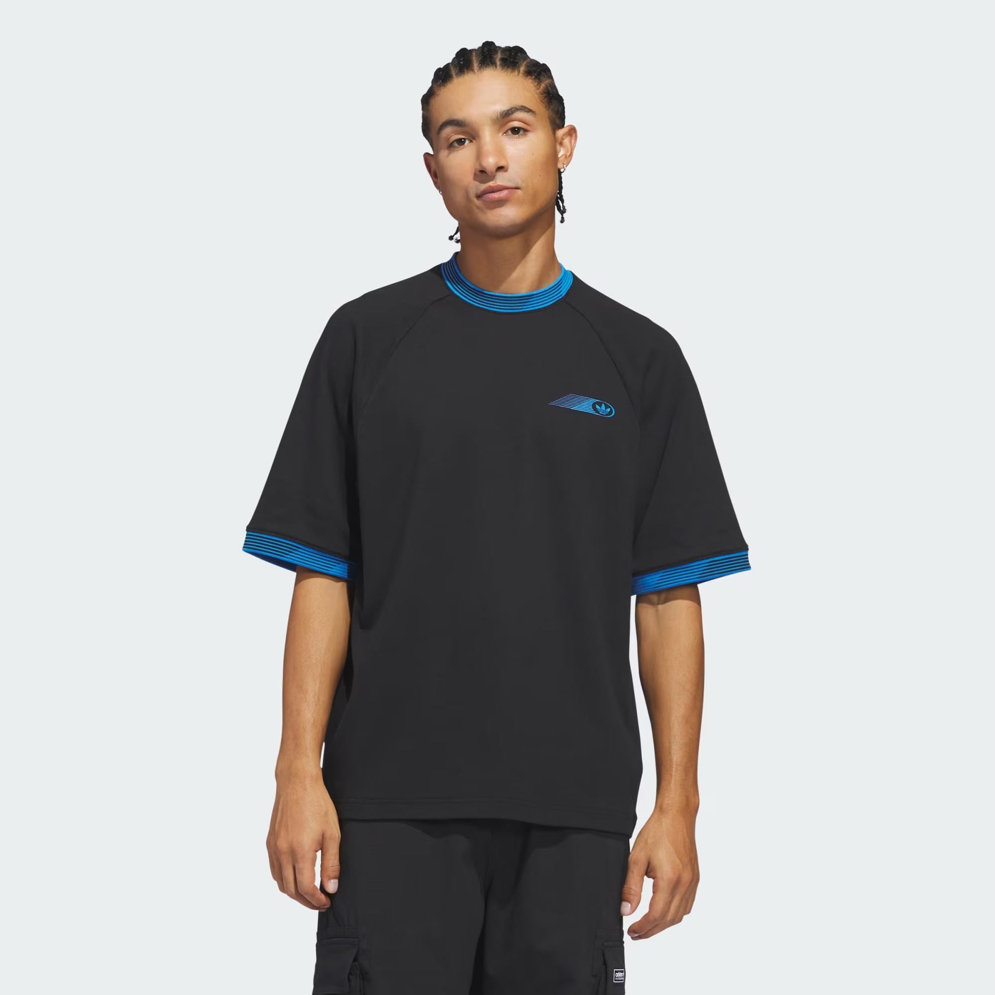 SKT FORM SS TEE - ADIDAS SIYAH