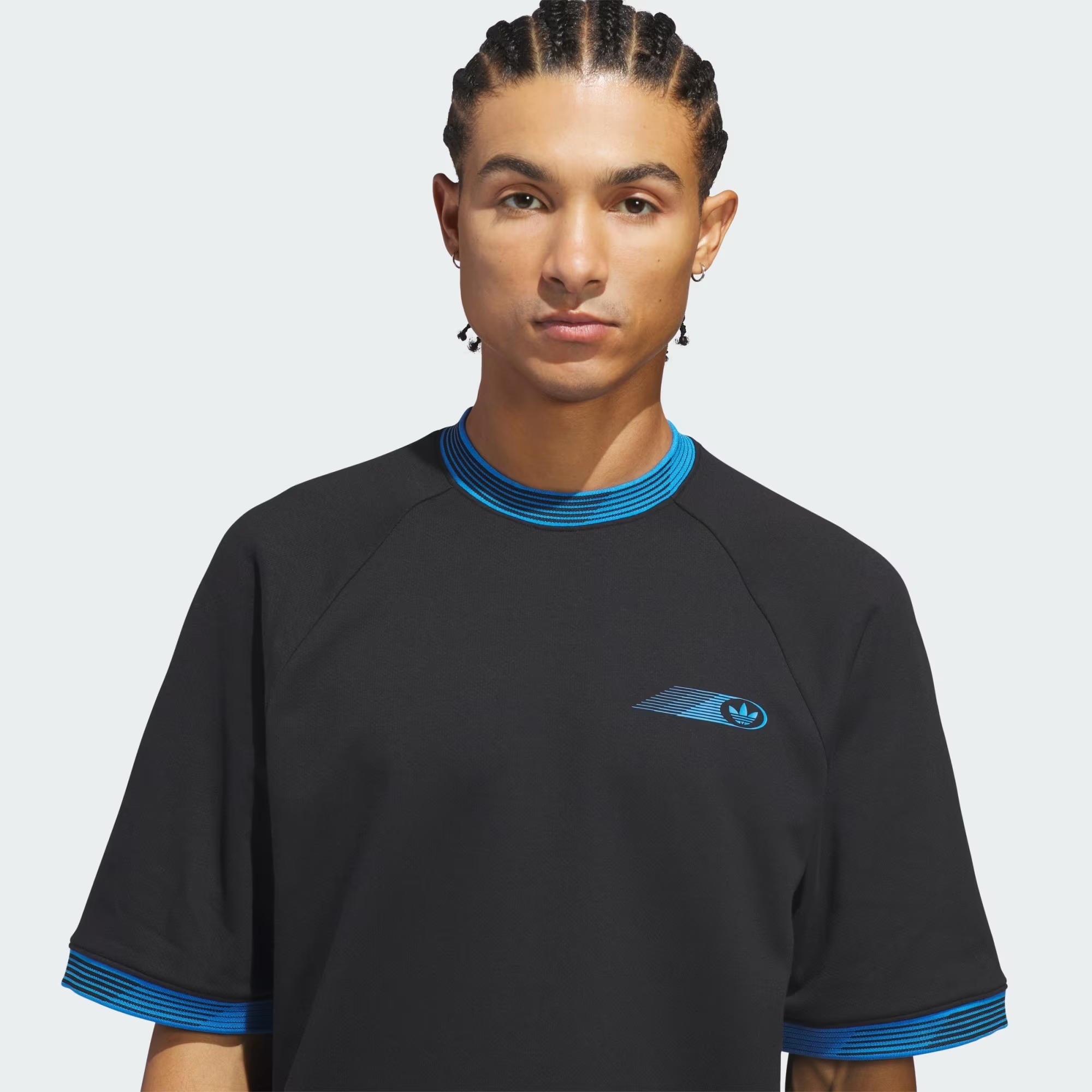 SKT FORM SS TEE - ADIDAS SIYAH