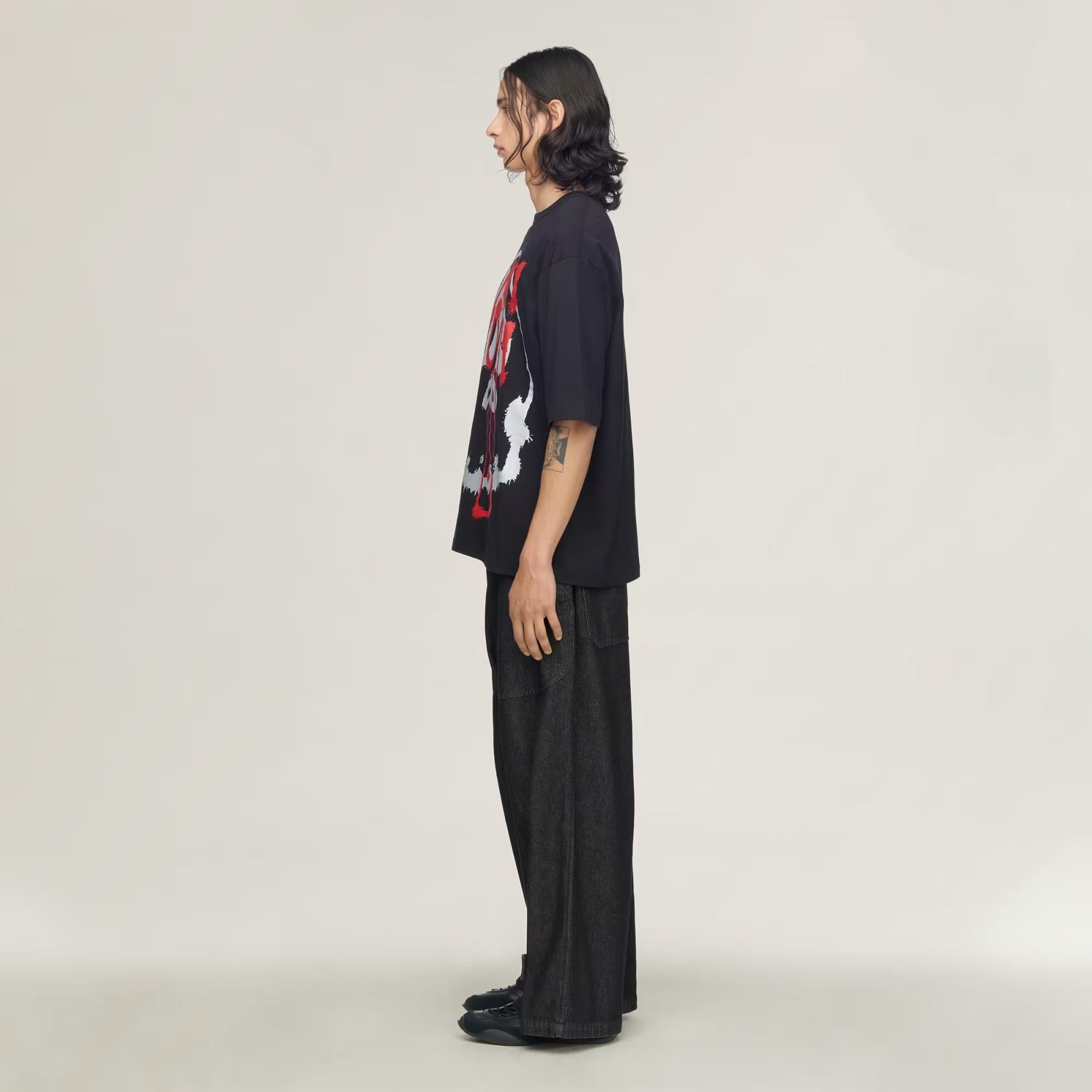SKULLGFX SS TEE - ADIDAS SIYAH