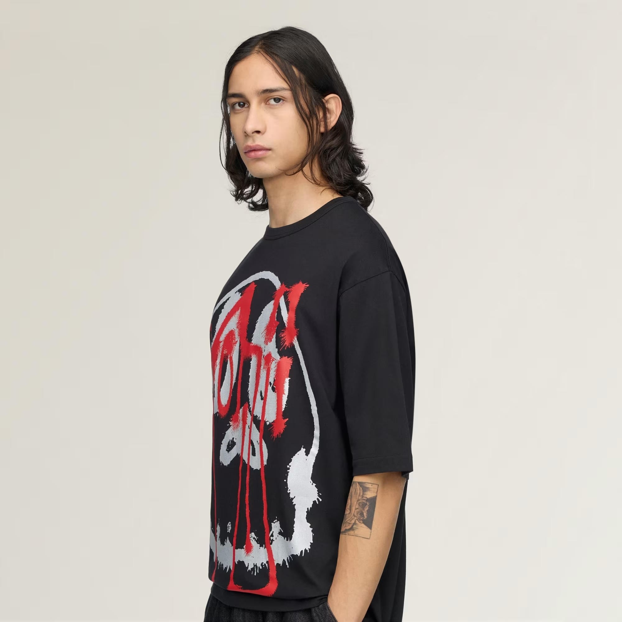 SKULLGFX SS TEE - ADIDAS SIYAH