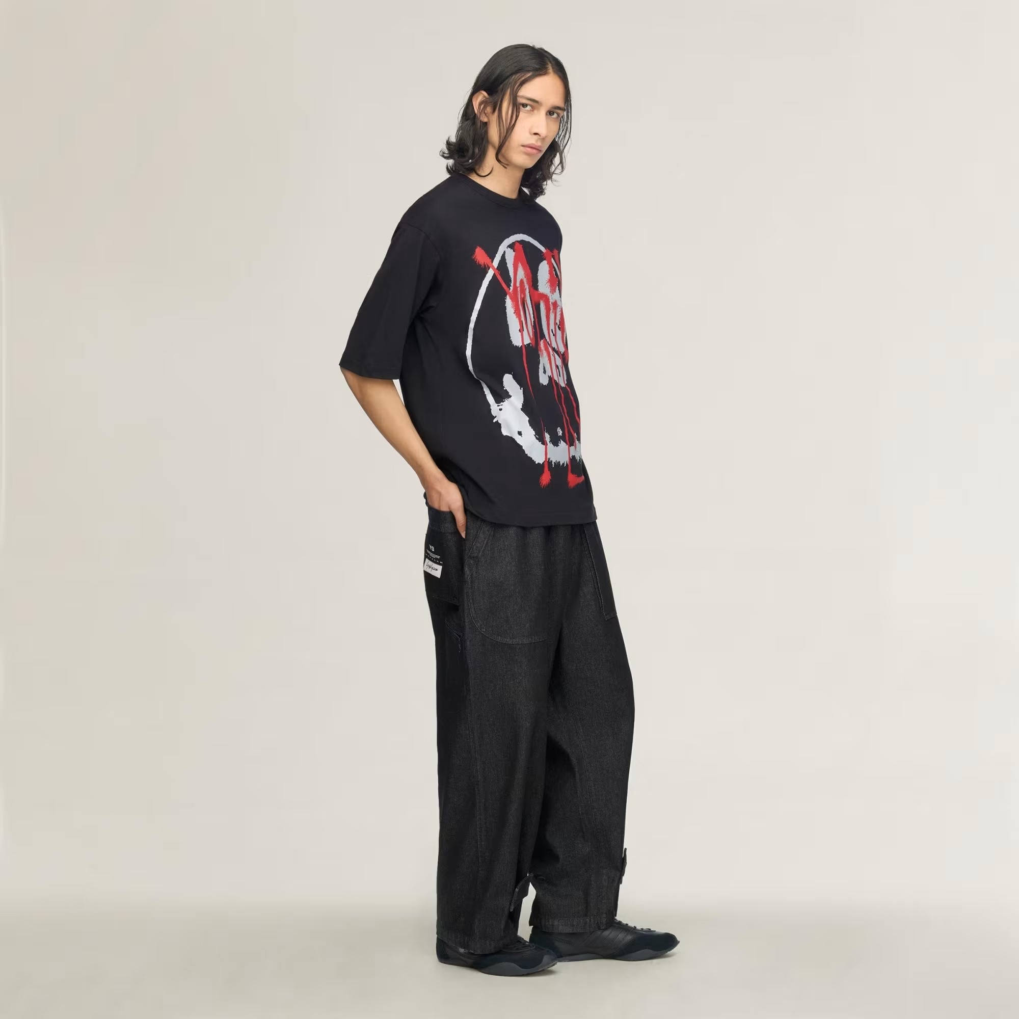 SKULLGFX SS TEE - ADIDAS SIYAH