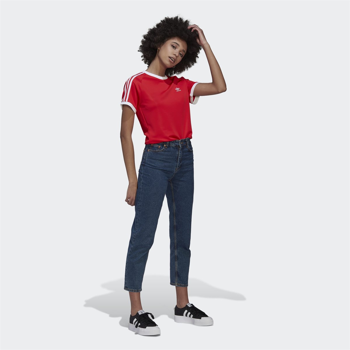 SLIM 3 STR TEE - ADIDAS SIYAH