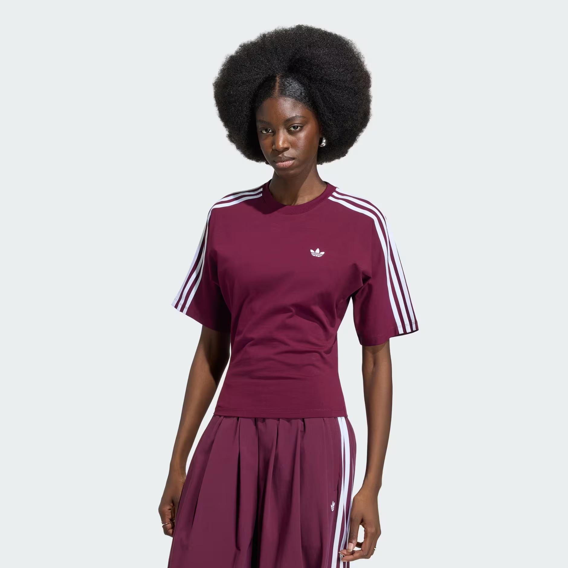 SLIM SS TEE - ADIDAS SIYAH