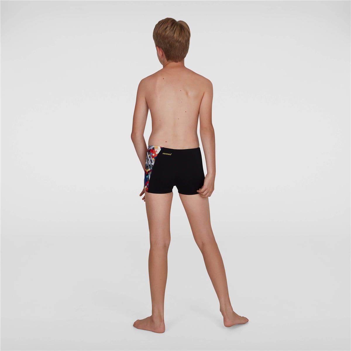 Speedo Junior GlitchCode Aquashort Çocuk Yüzücü Mayosu