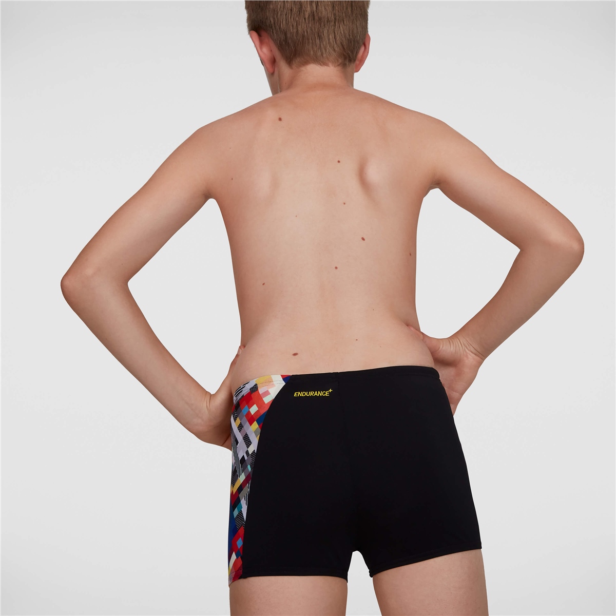 Speedo Junior GlitchCode Aquashort Çocuk Yüzücü Mayosu